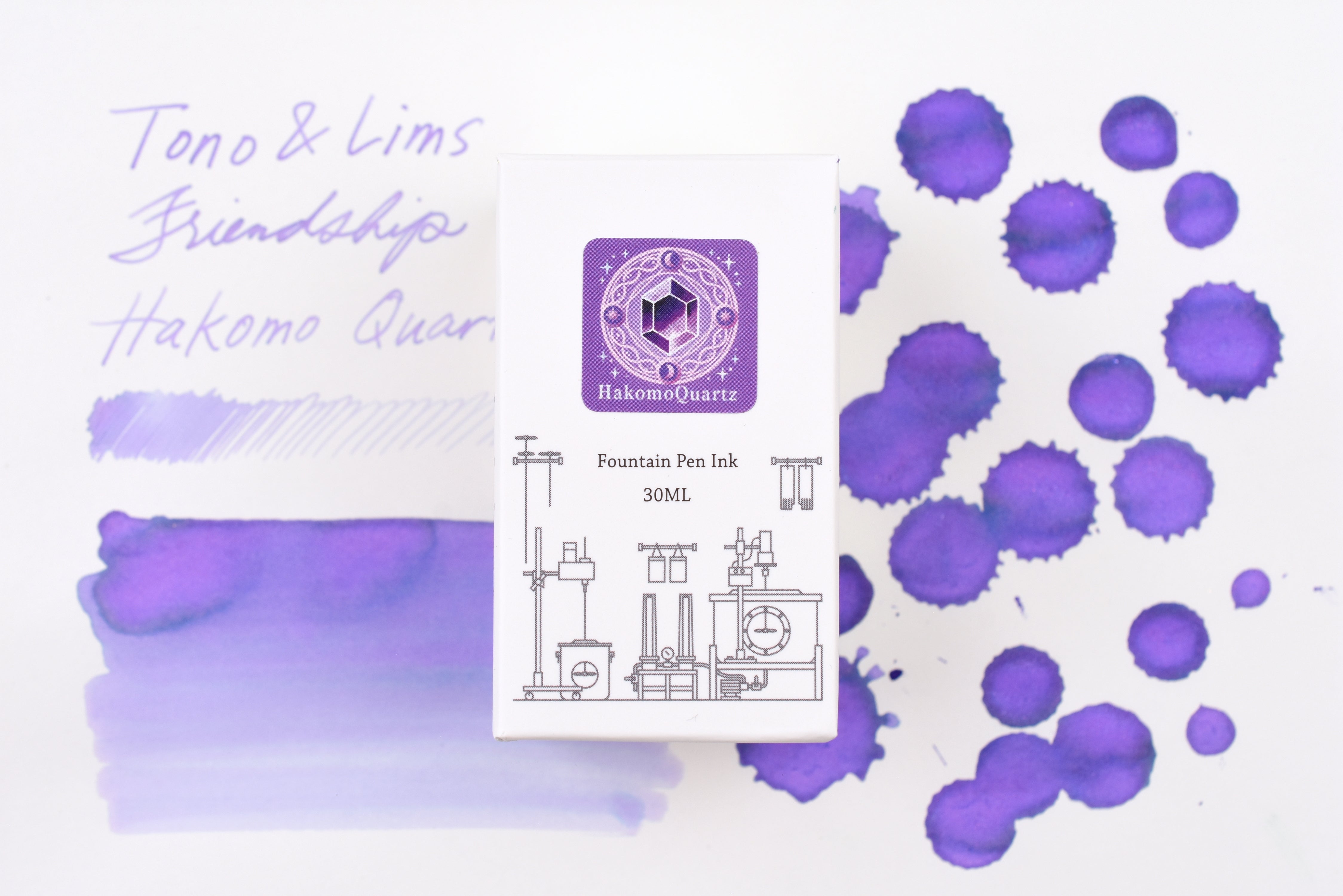 Tono & Lims Ink Bottle - Friendship - Hakomo Quartz - 30ml