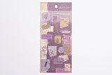 Mind Wave Antique Sticker - Violet