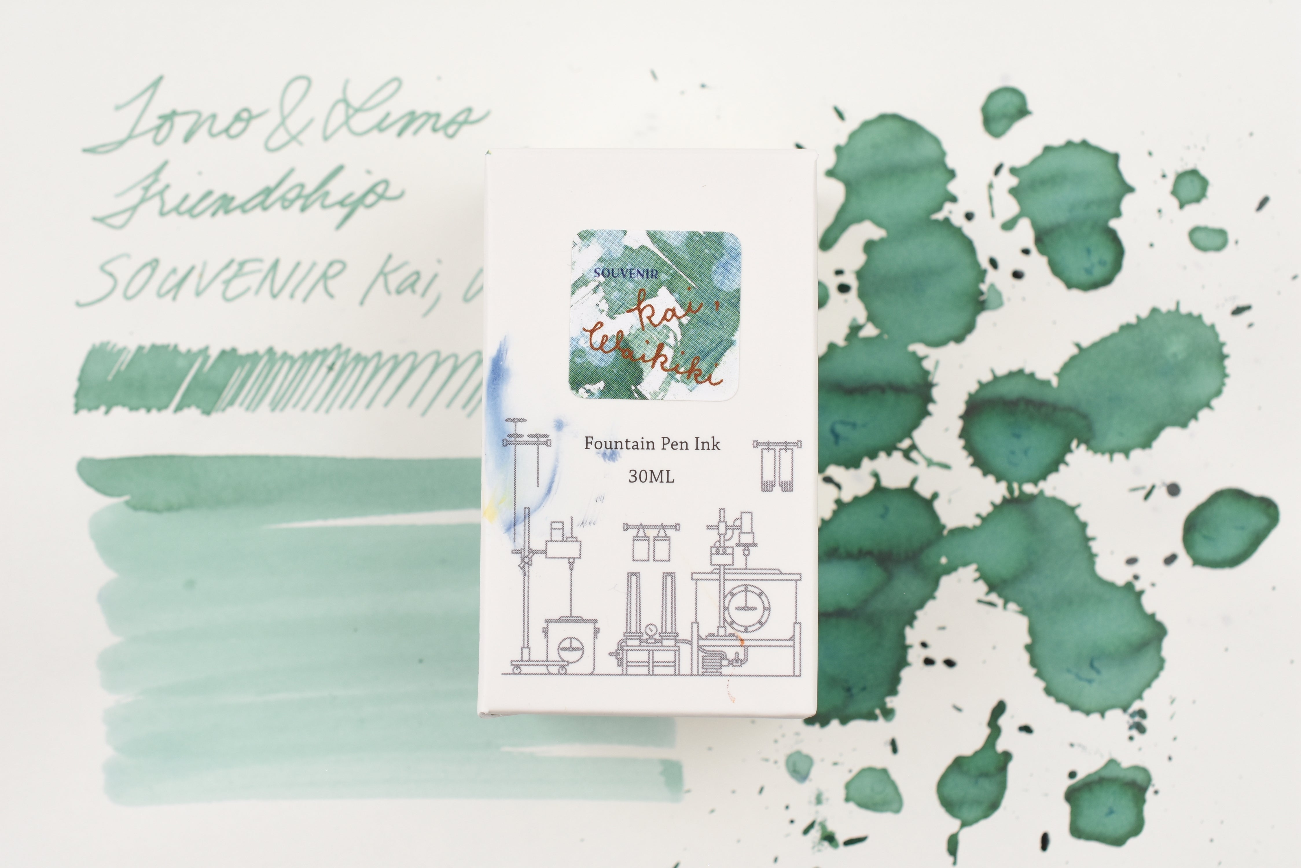 Tono & Lims Ink Bottle - Friendship - SOUVENIR kai, Waikiki - 30ml