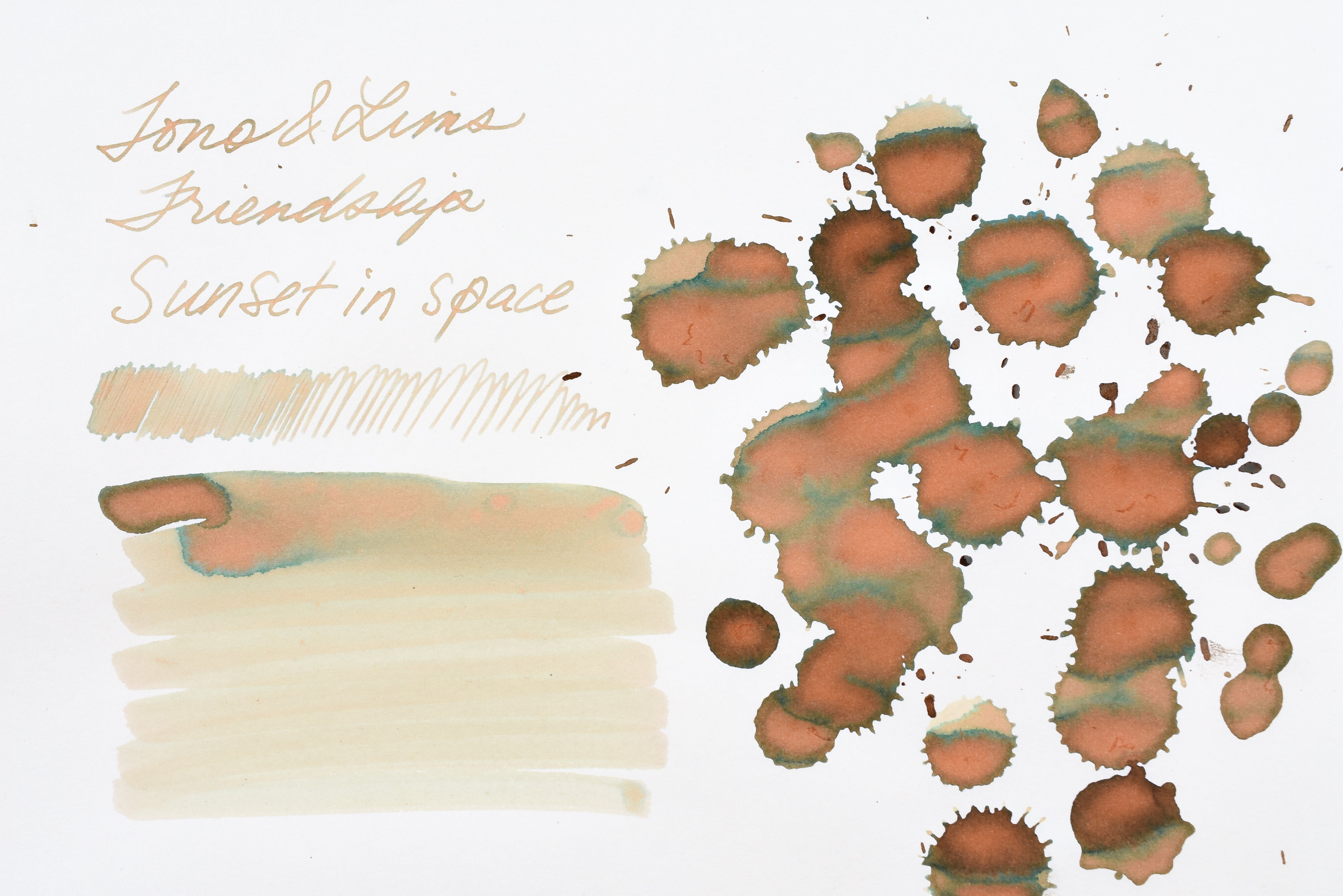 Tono & Lims Ink Bottle - Friendship - 우주의 석양 (Sunset in space) - 30ml