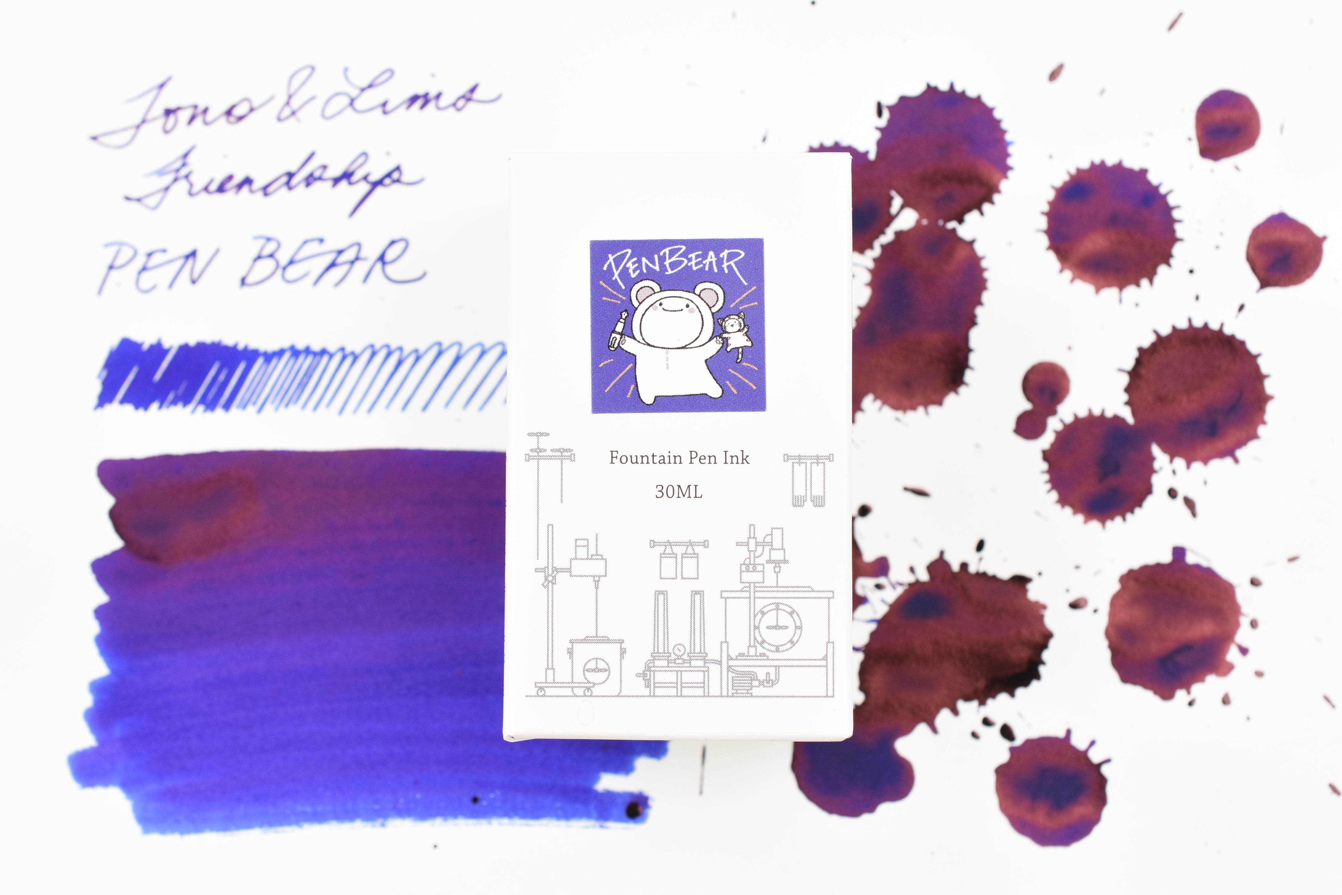 Tono & Lims Ink Bottle - Friendship - PEN BEAR - 30ml