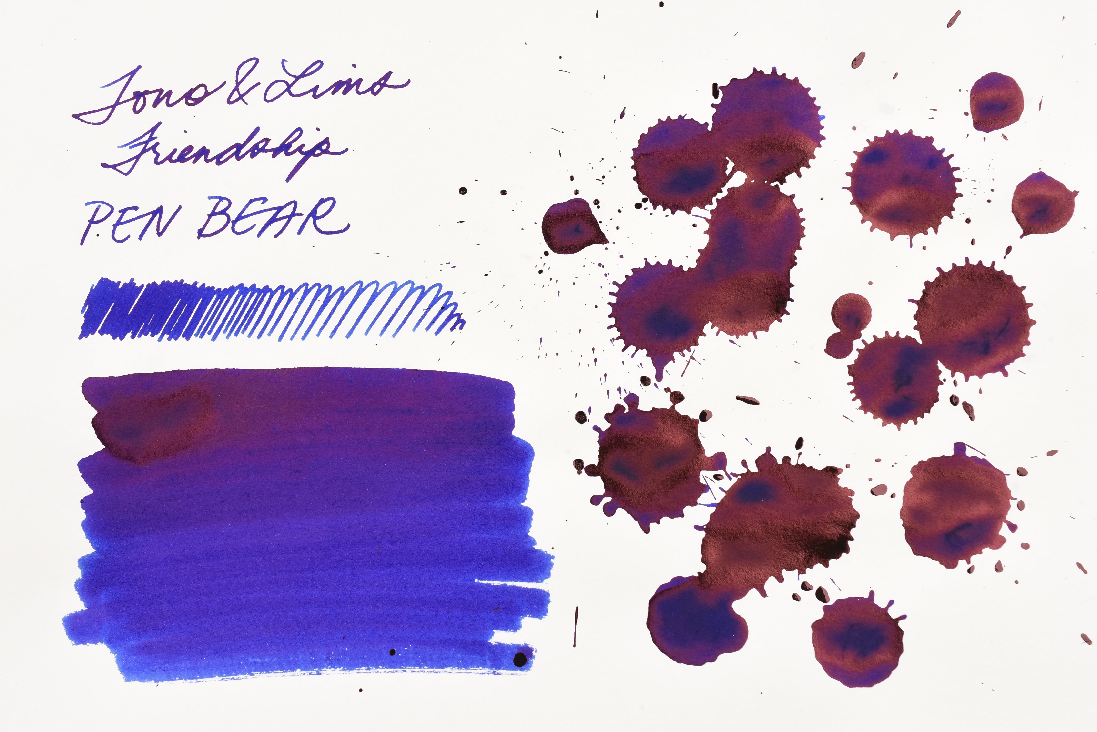 Tono & Lims Ink Bottle - Friendship - PEN BEAR - 30ml