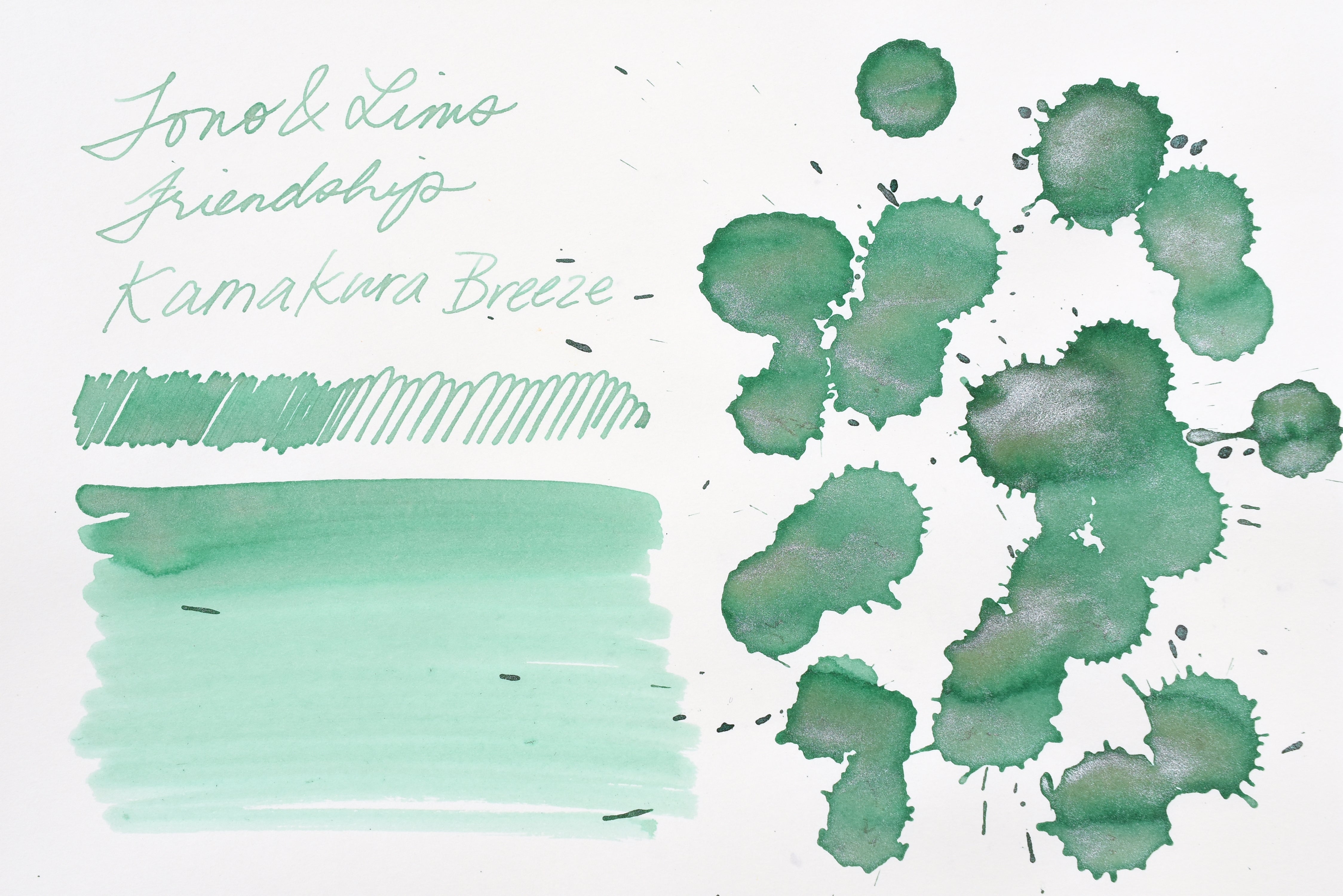 Tono & Lims Ink Bottle - Friendship - Kamakura Breeze - 30ml