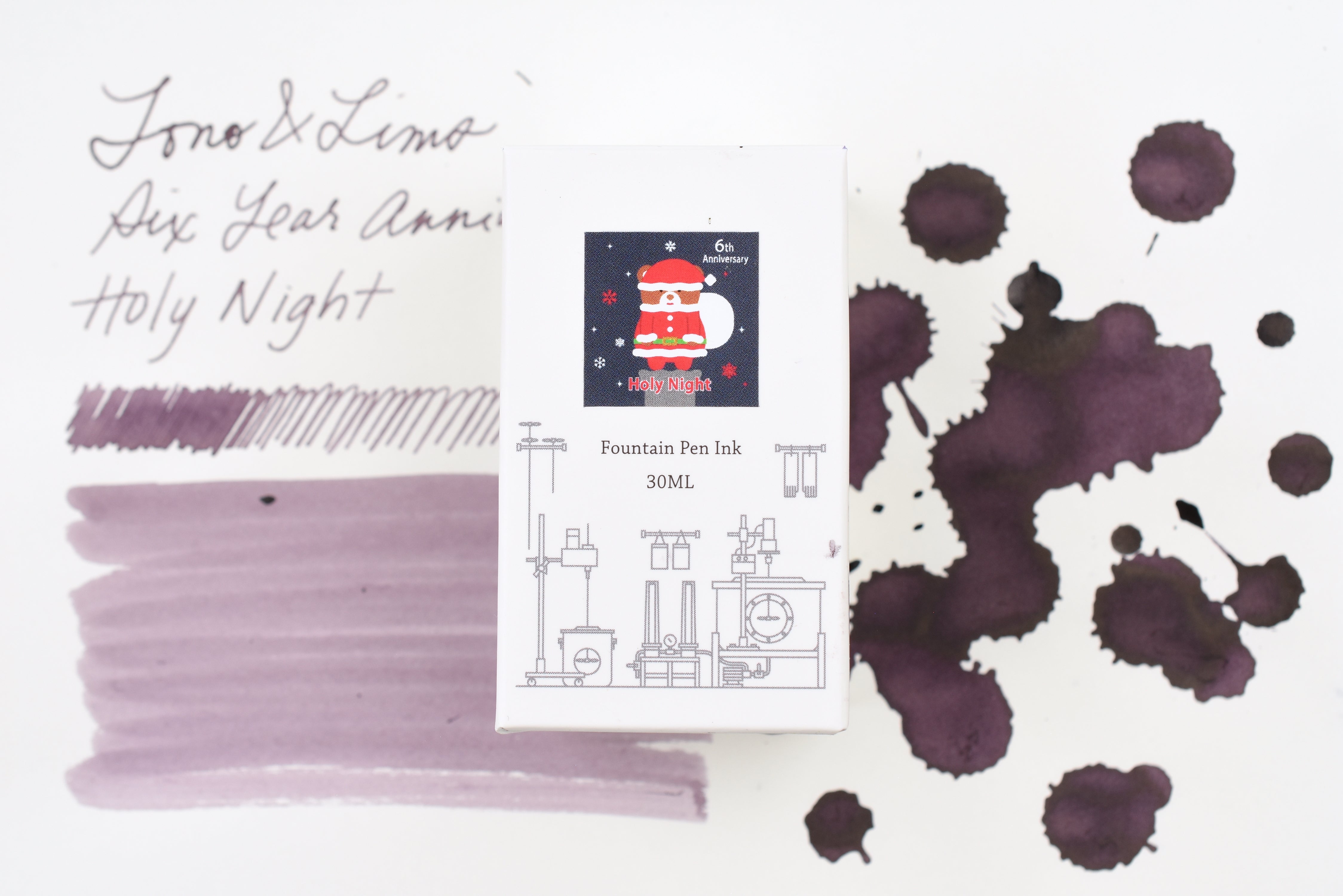 Tono & Lims Ink Bottle - Six Year Anniversary - Holy Night - 30ml