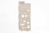 Kutsuwa Mastemplate - Washi Tape Cutter & Stencil