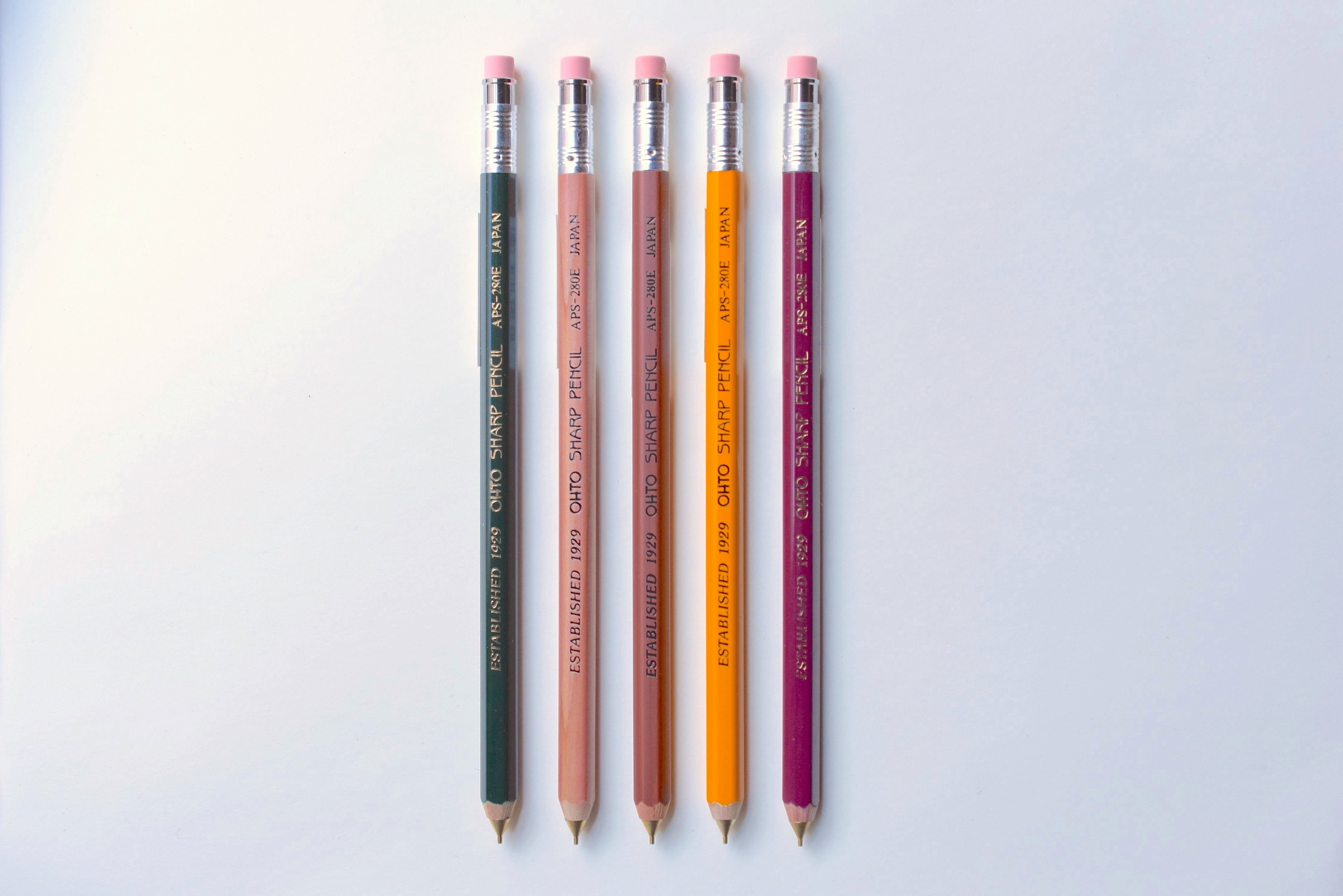 OHTO Wooden Mechanical Pencil - 0.5 mm