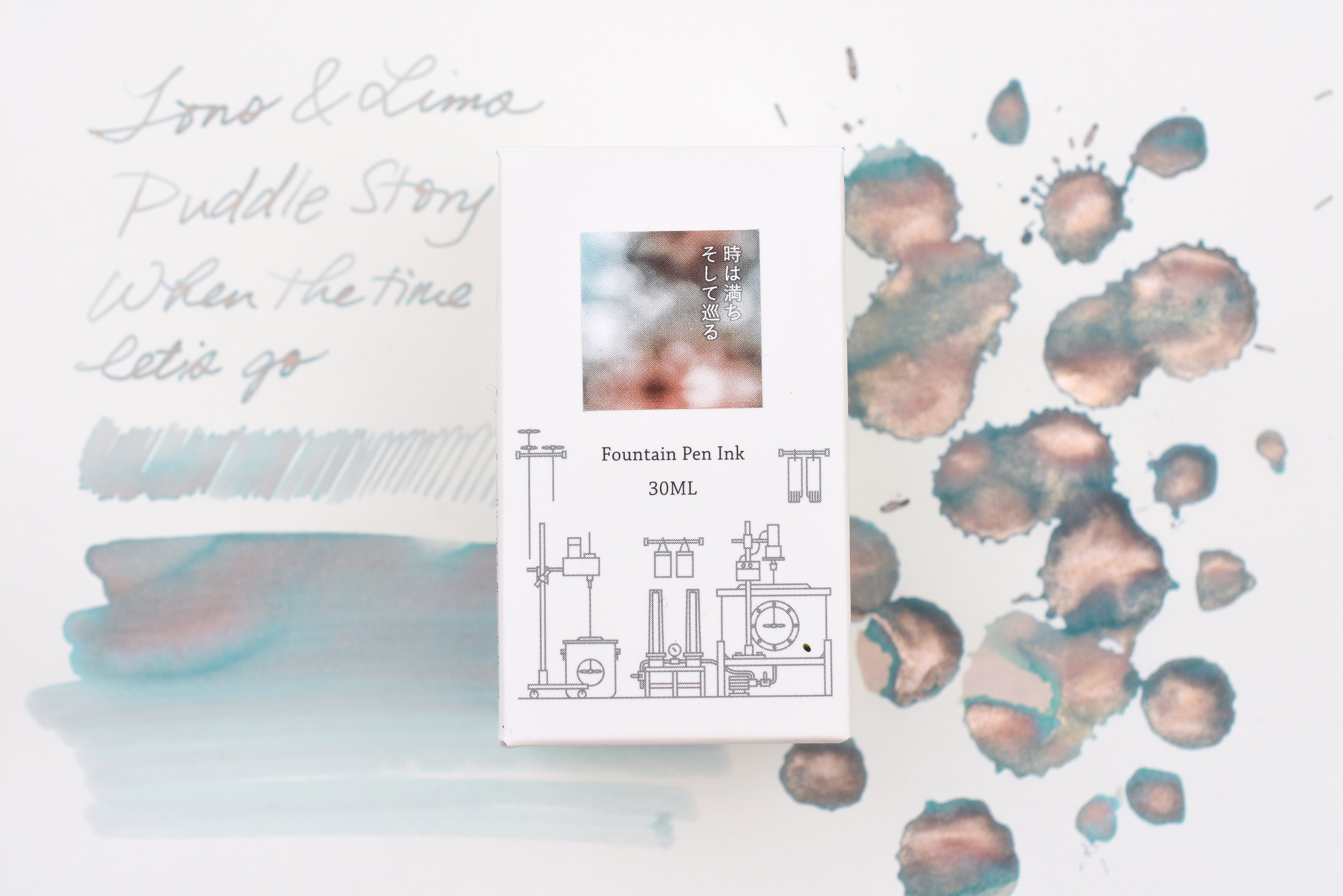 Tono & Lims Ink Bottle - Puddle Story Line - When the time comes, let’s go - 30ml