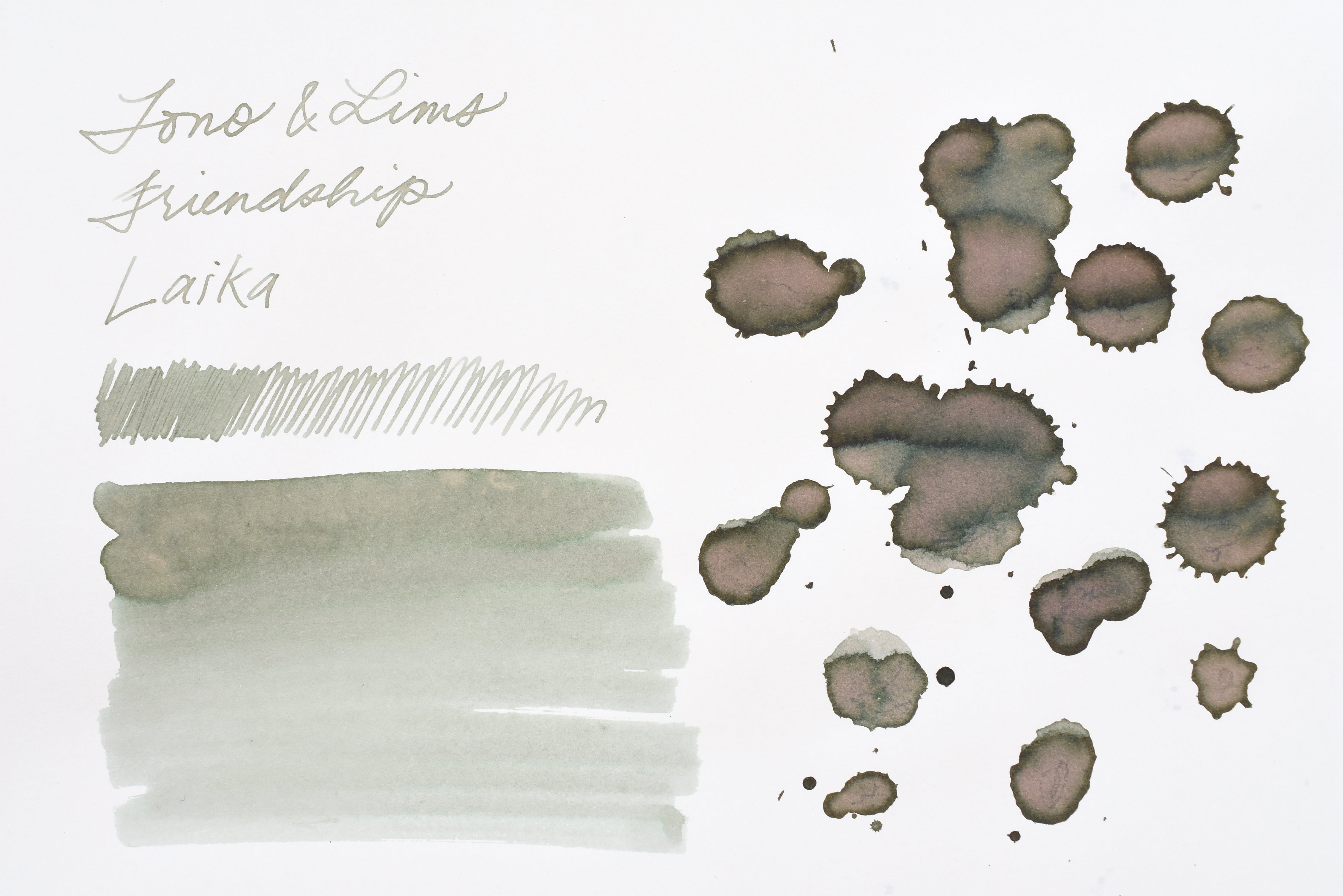 Tono & Lims Ink Bottle - Friendship - Laika - 30ml – Yoseka Stationery