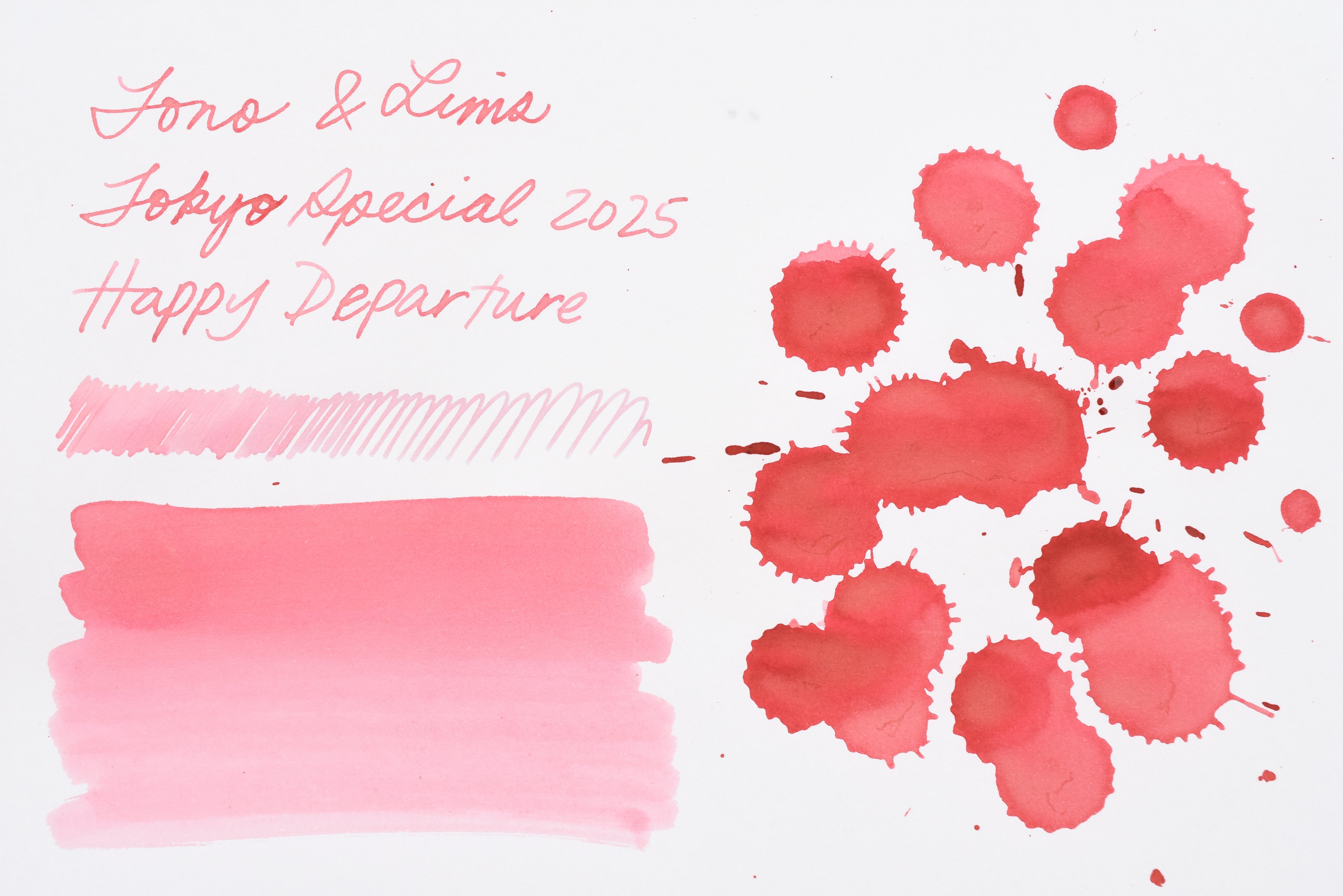 Tono & Lims Ink Bottle - Tokyo Special 2025 - Happy Departure - 30ml