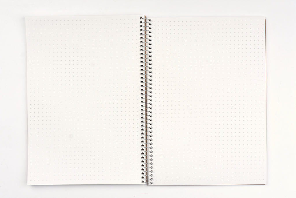 Maruman Basic Spiral Ring Notebook - A5 - Dot Grid – Yoseka Stationery