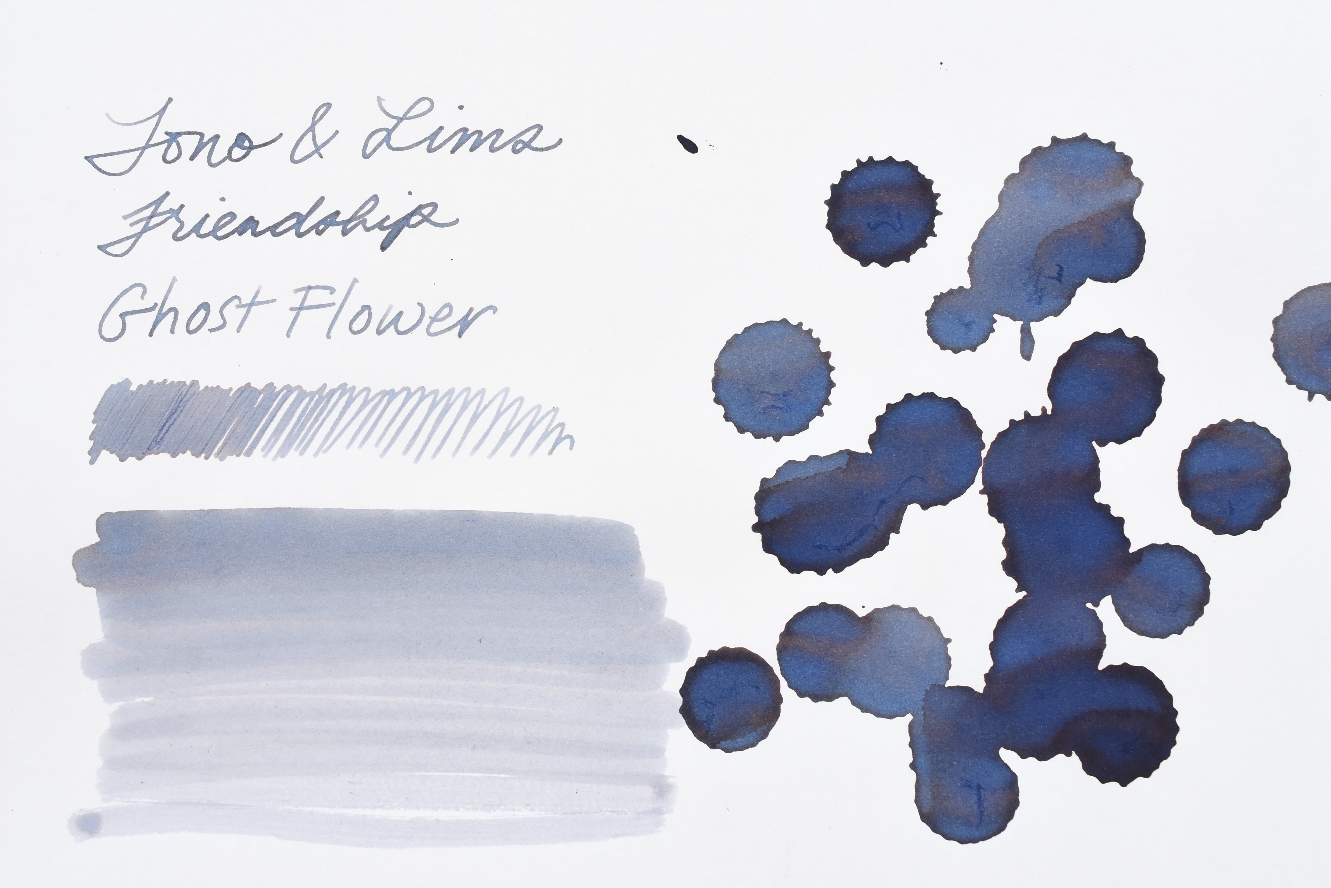 Tono & Lims Ink Bottle - Friendship - Ghost Flower - 30ml