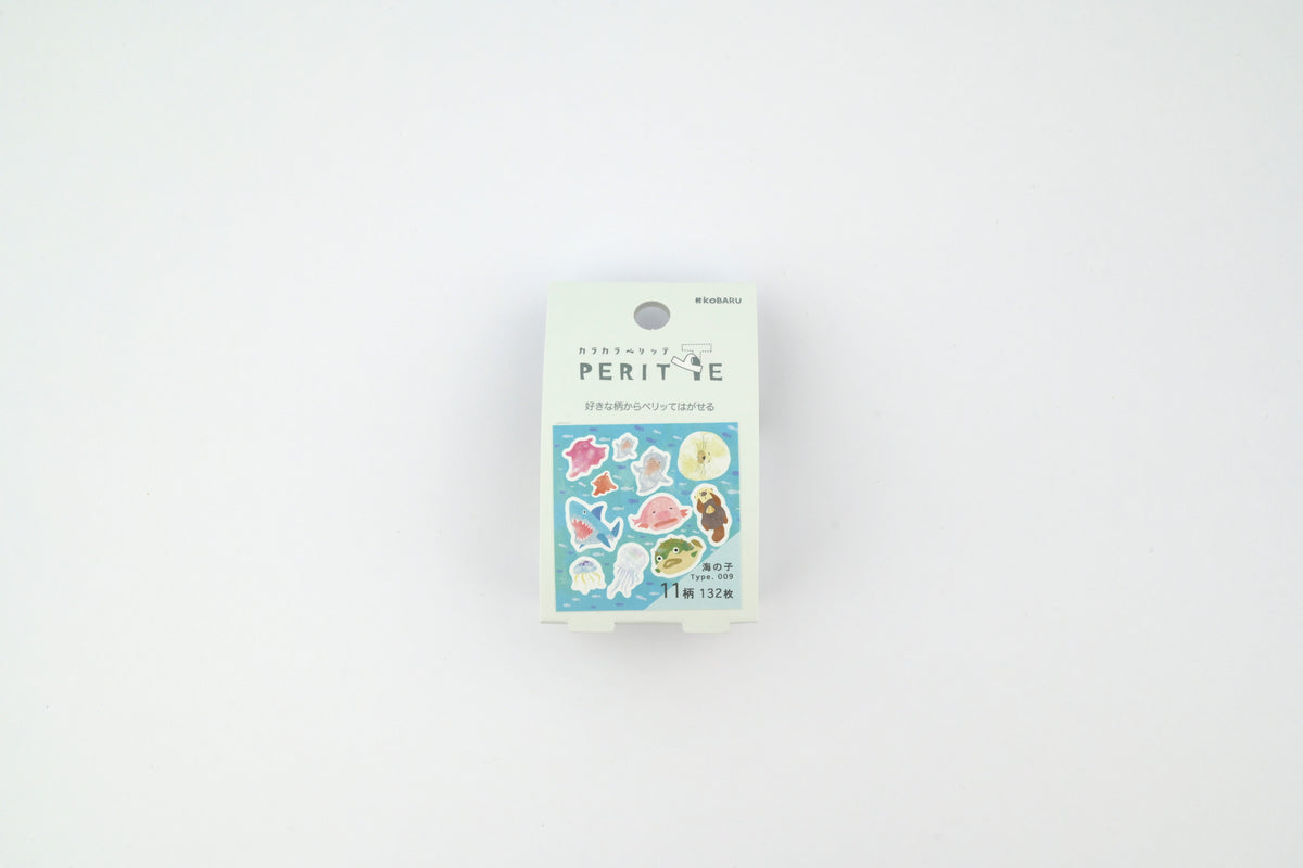 Epoch Kara Kara Peritte Sticker Roll - Sea Creatures