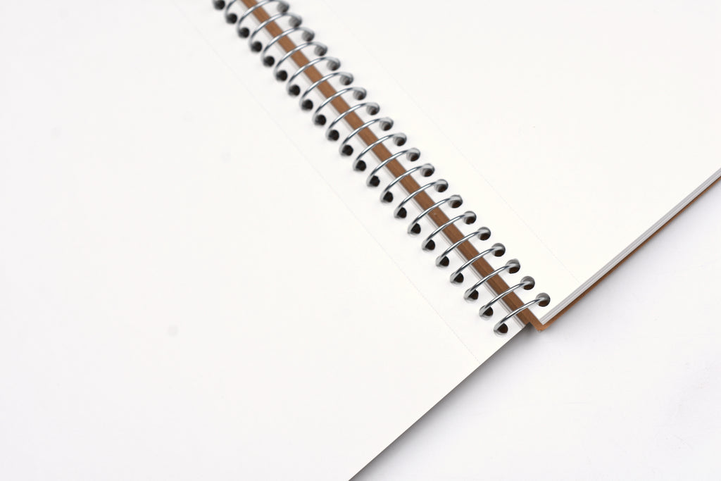 Maruman Basic Spiral Ring Notebook A5 Blank Yoseka Stationery