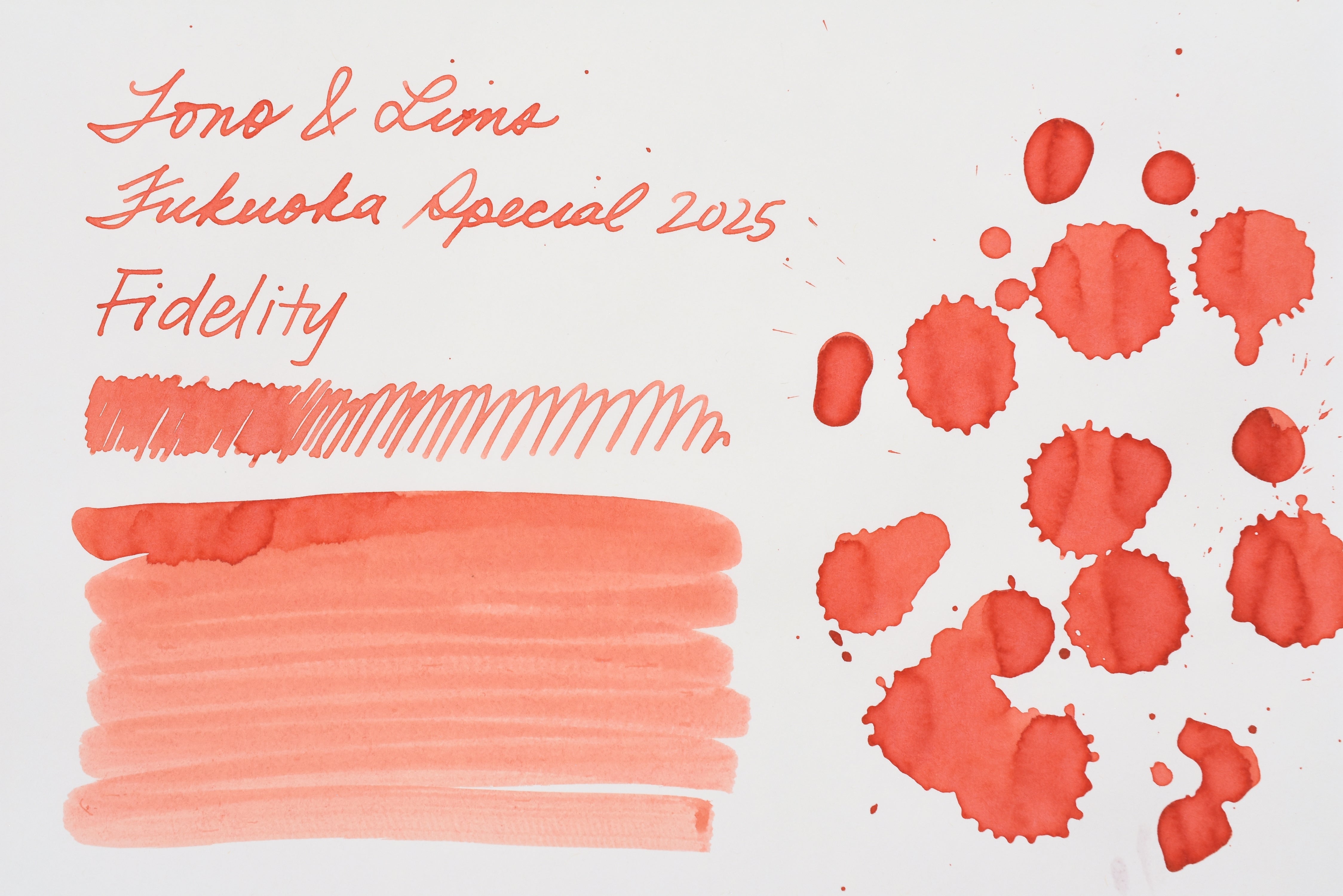 Tono & Lims Ink Bottle - Fukuoka Special 2025 - Fidelity - 30ml