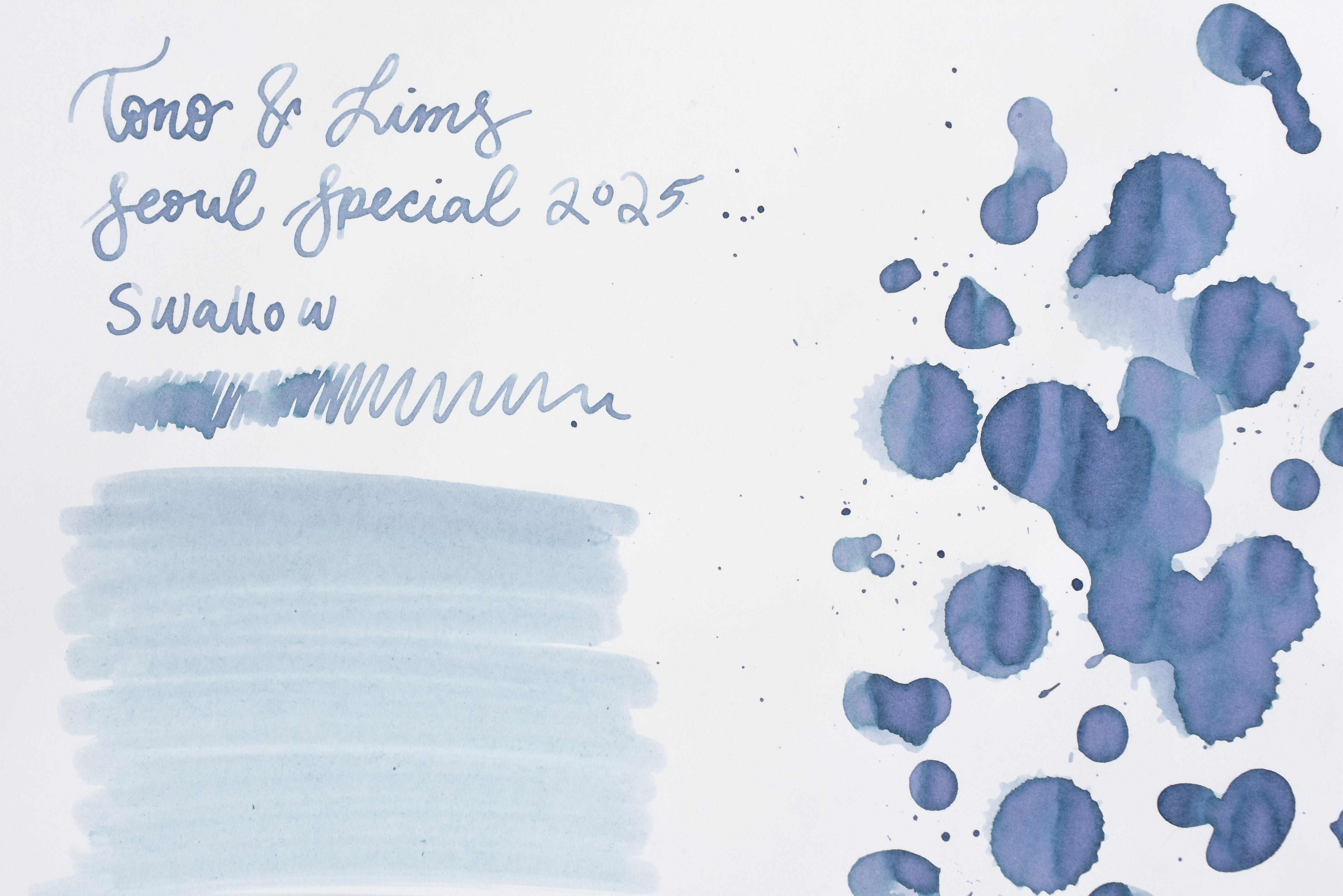 Tono & Lims Ink Bottle - Seoul Special 2025 - 제비배배 (Swallow) - 30ml