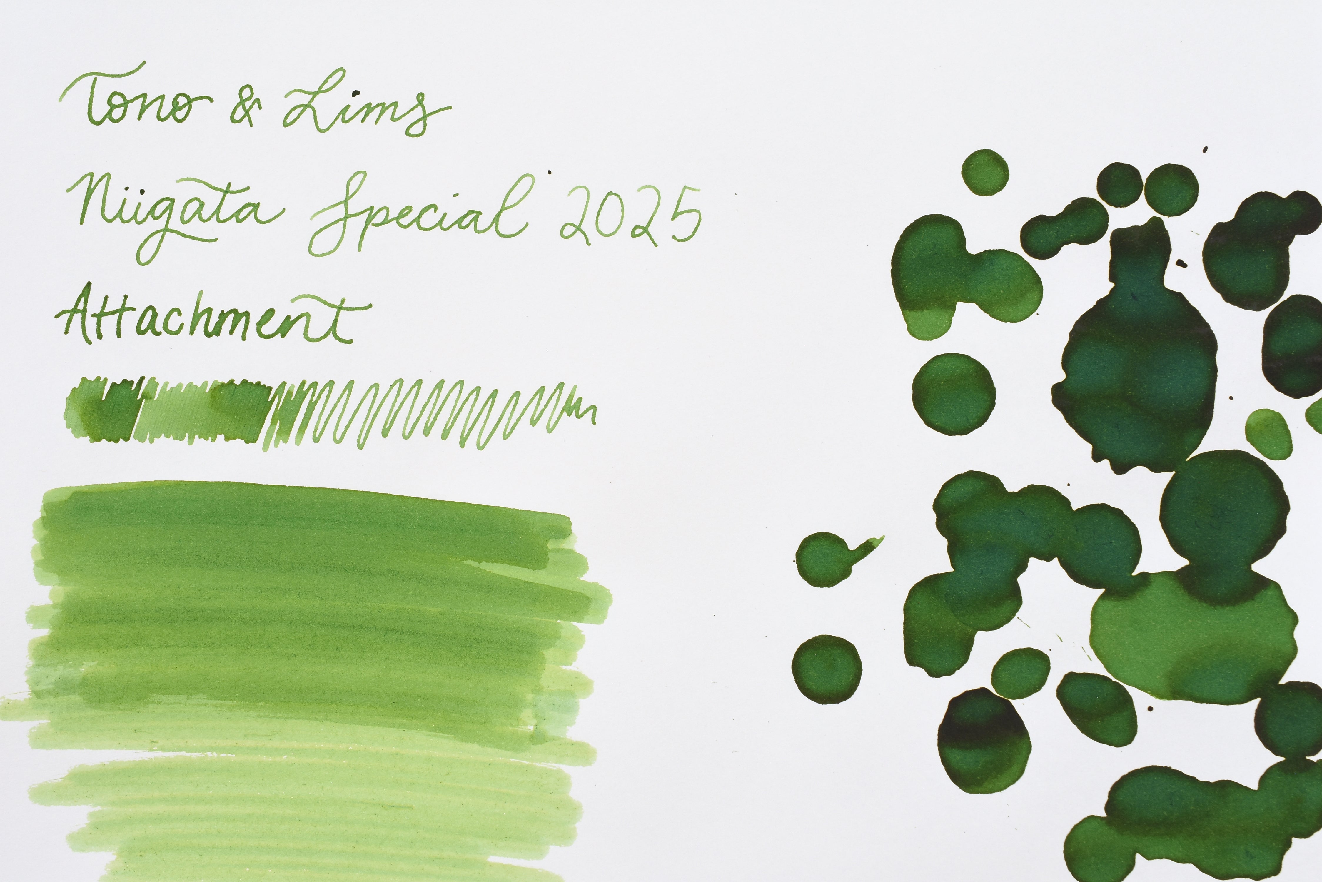 Tono & Lims Ink Bottle - Niigata Special 2025 - Attachment - 30ml