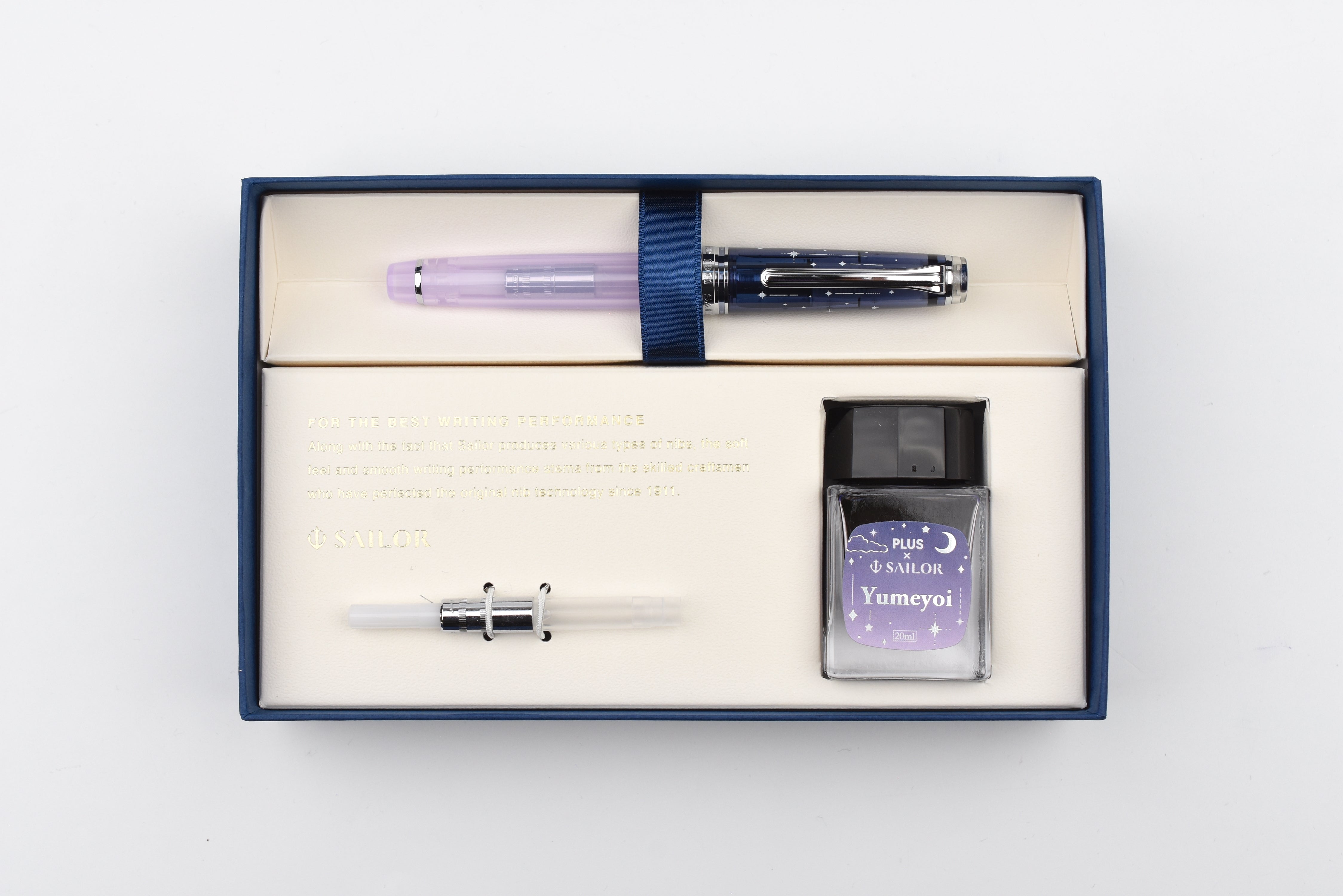 Sailor x PLUS Pro Gear Slim Fountain Pen and Ink Set - Yumeyoi - Limited Edition