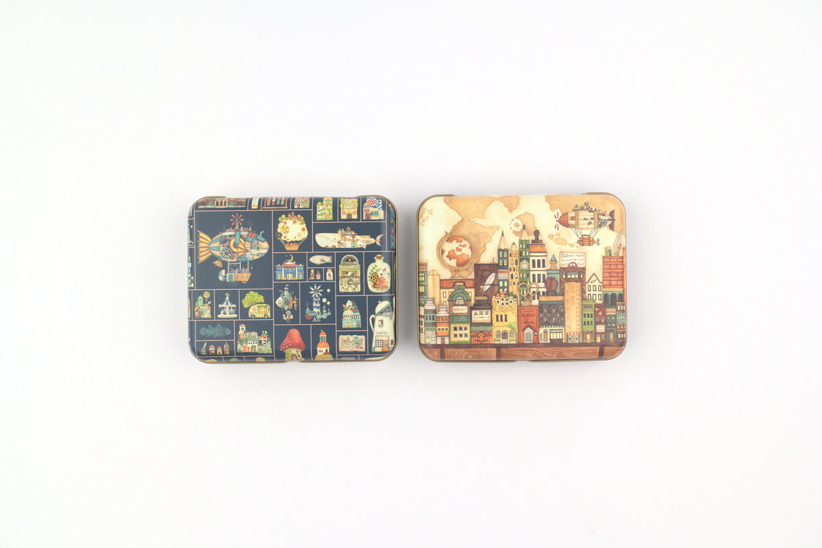 Sakura x Kuusoogai Zakkaten Tin Flake Stickers - Limited Edition