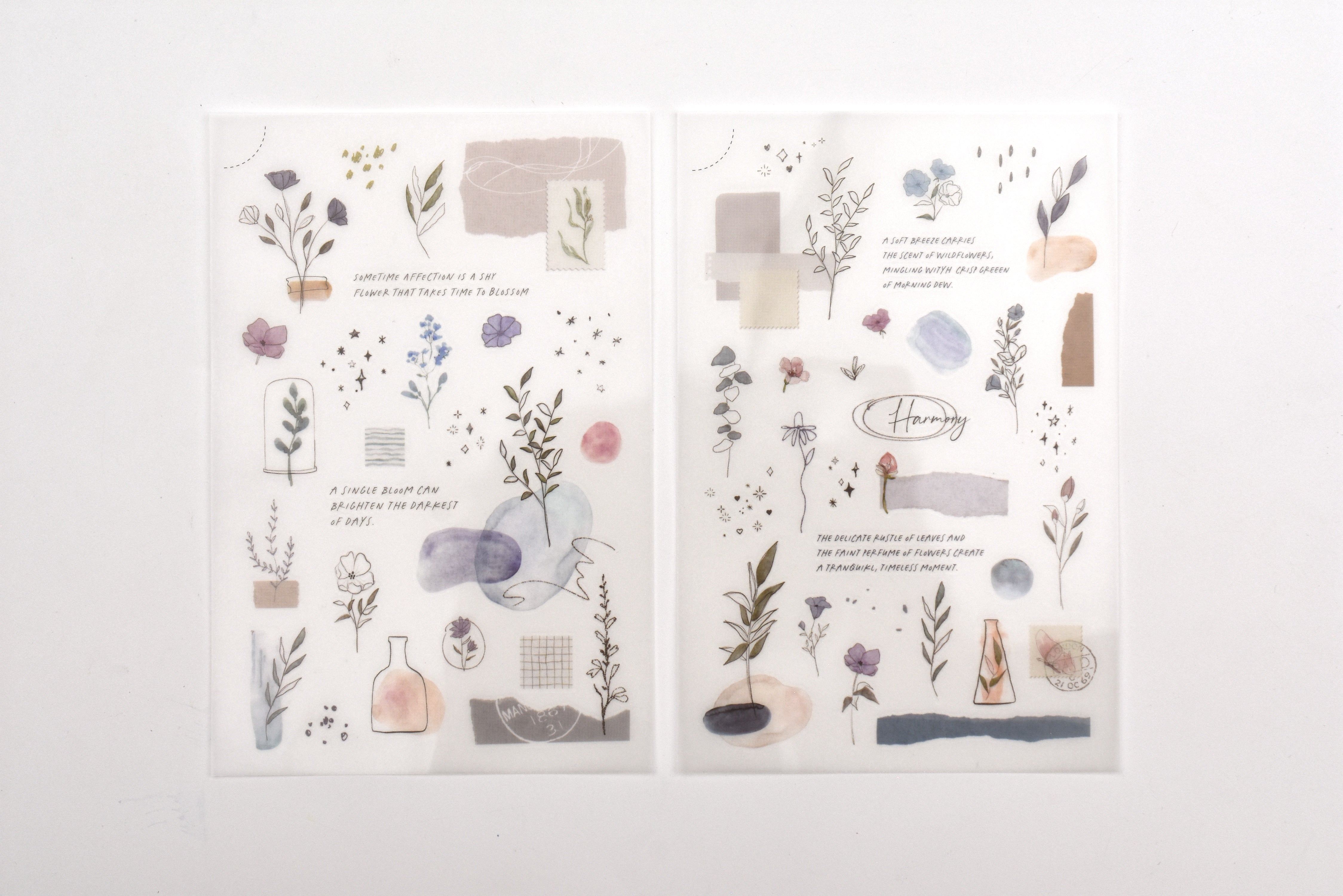 MU Print-On Stickers - #269 – Yoseka Stationery