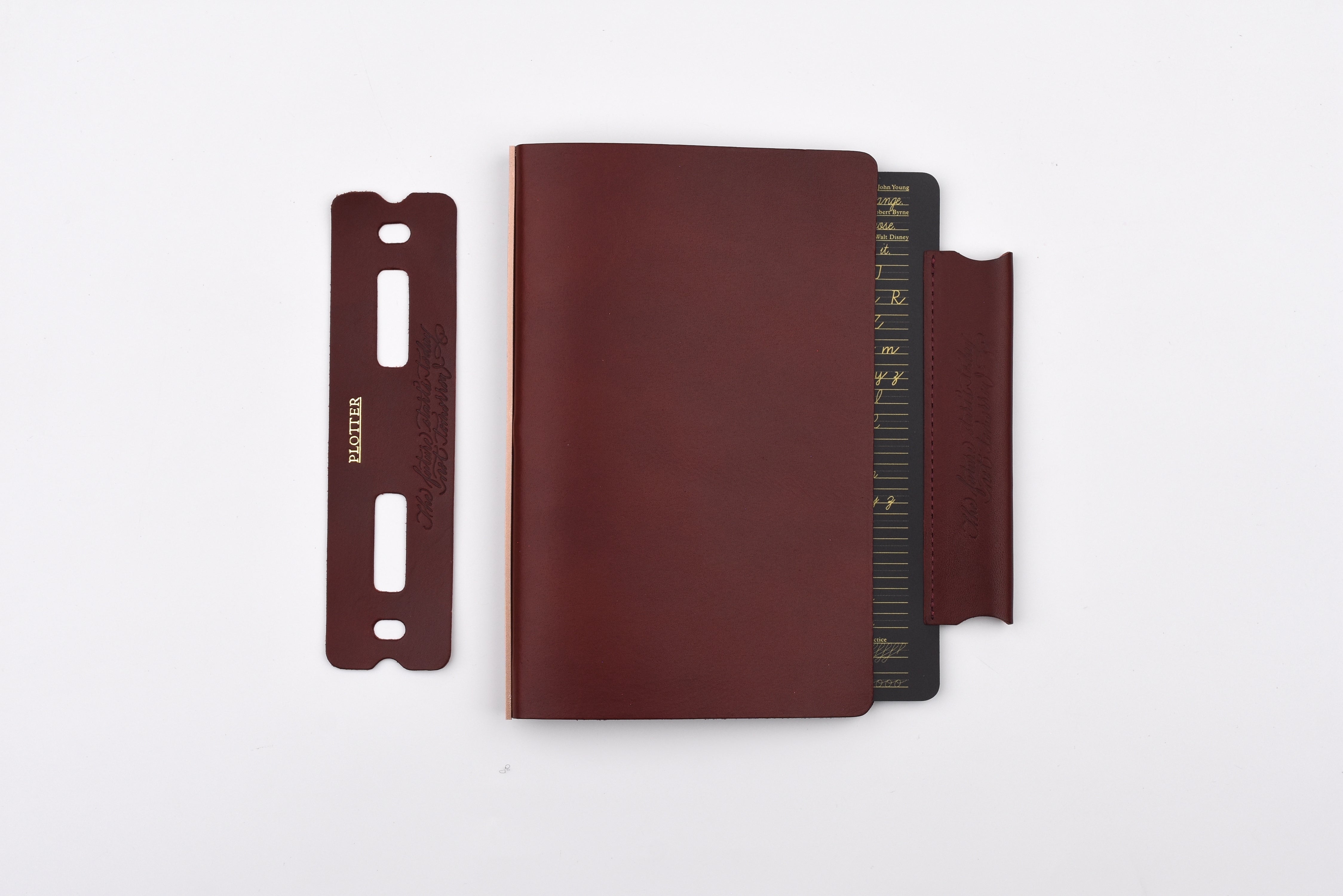 PLOTTER - Liscio Leather Binder - Bible Size - Limited Edition Box