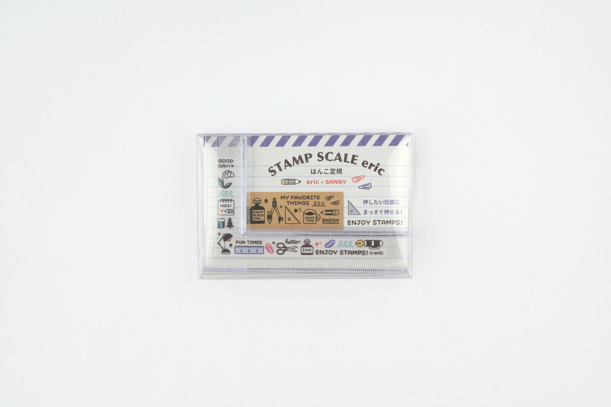 SANBY x Eric Small Things - Stamp Scale Ruler