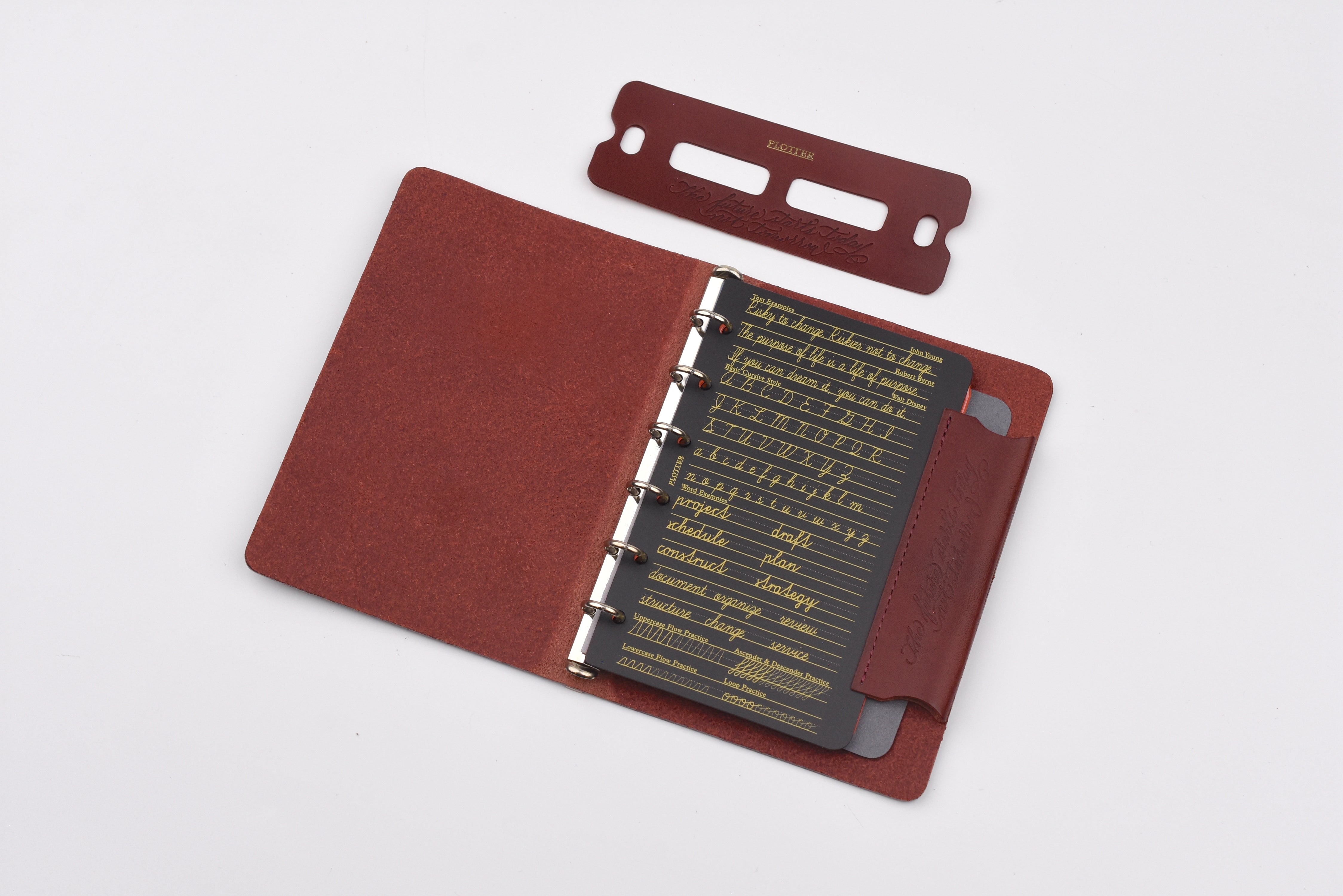 PLOTTER - Liscio Leather Binder - Mini Size - Limited Edition Box