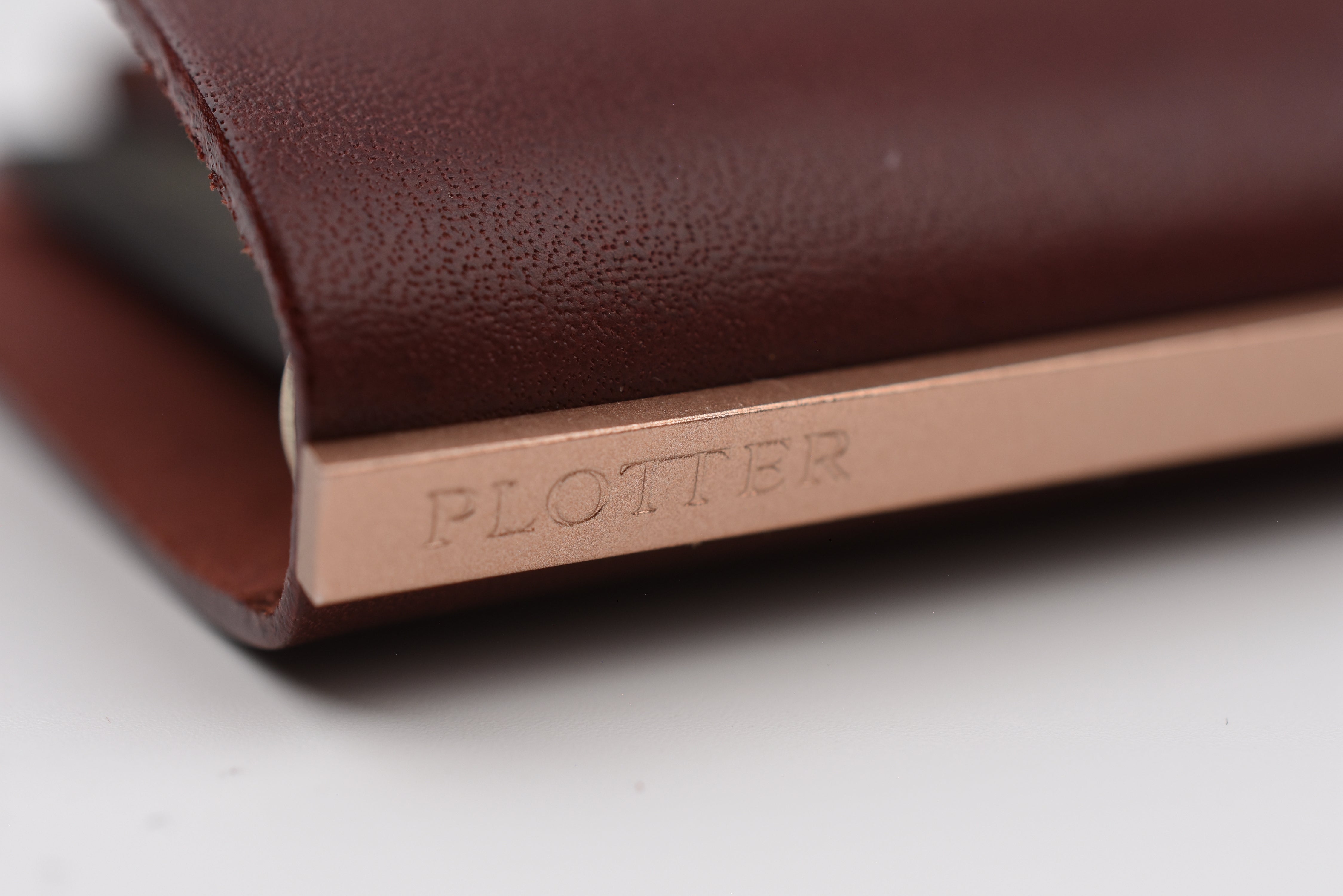 PLOTTER - Liscio Leather Binder - Mini 5 Size - Limited Edition