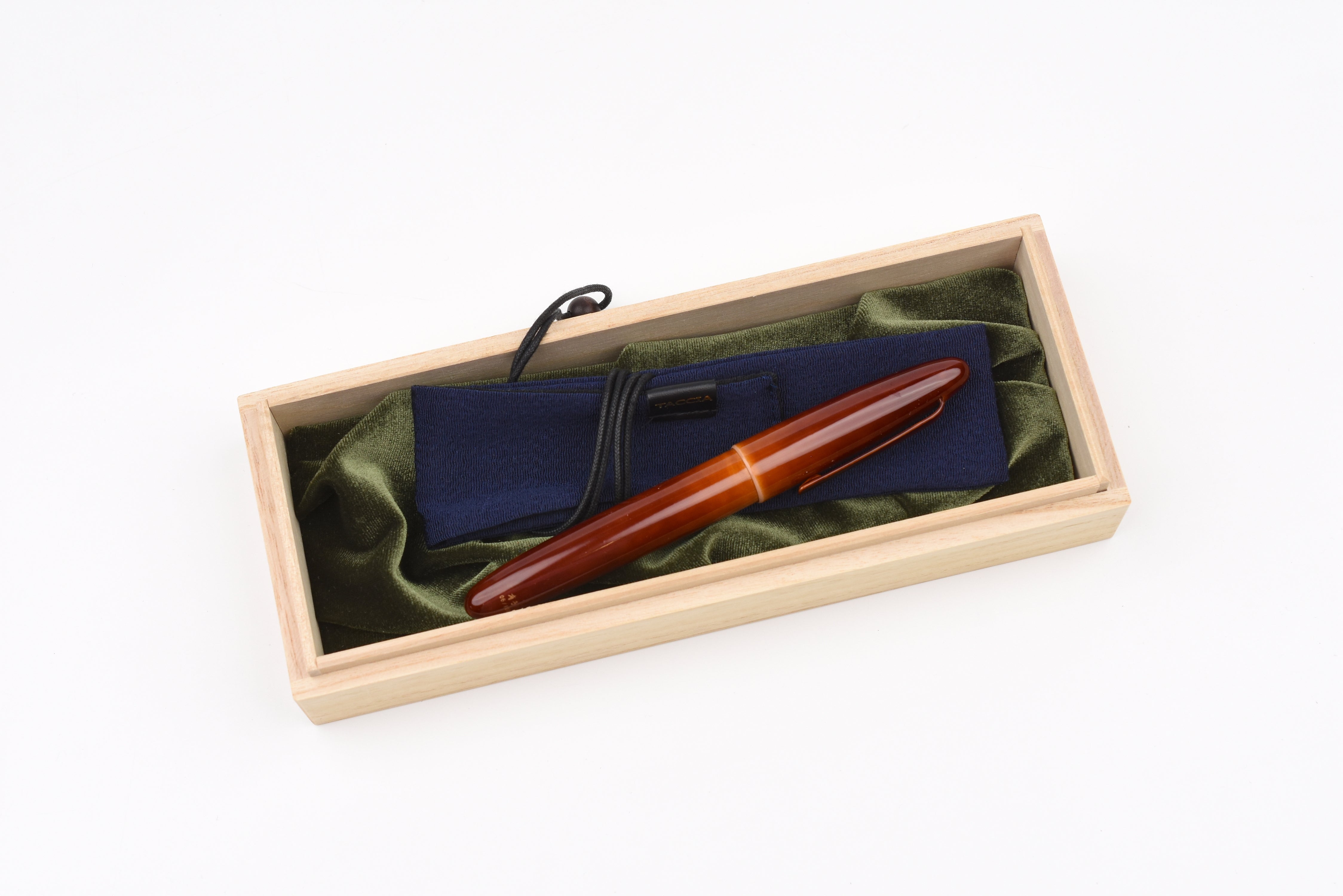 Taccia Miyabi Earth Fountain Pen - Toki Tamenuri - Limited Edition