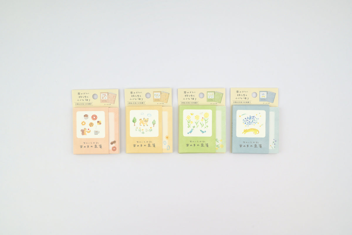 Ryu-Ryu x Honjo Ayako Memo Pad - Pale Watercolor