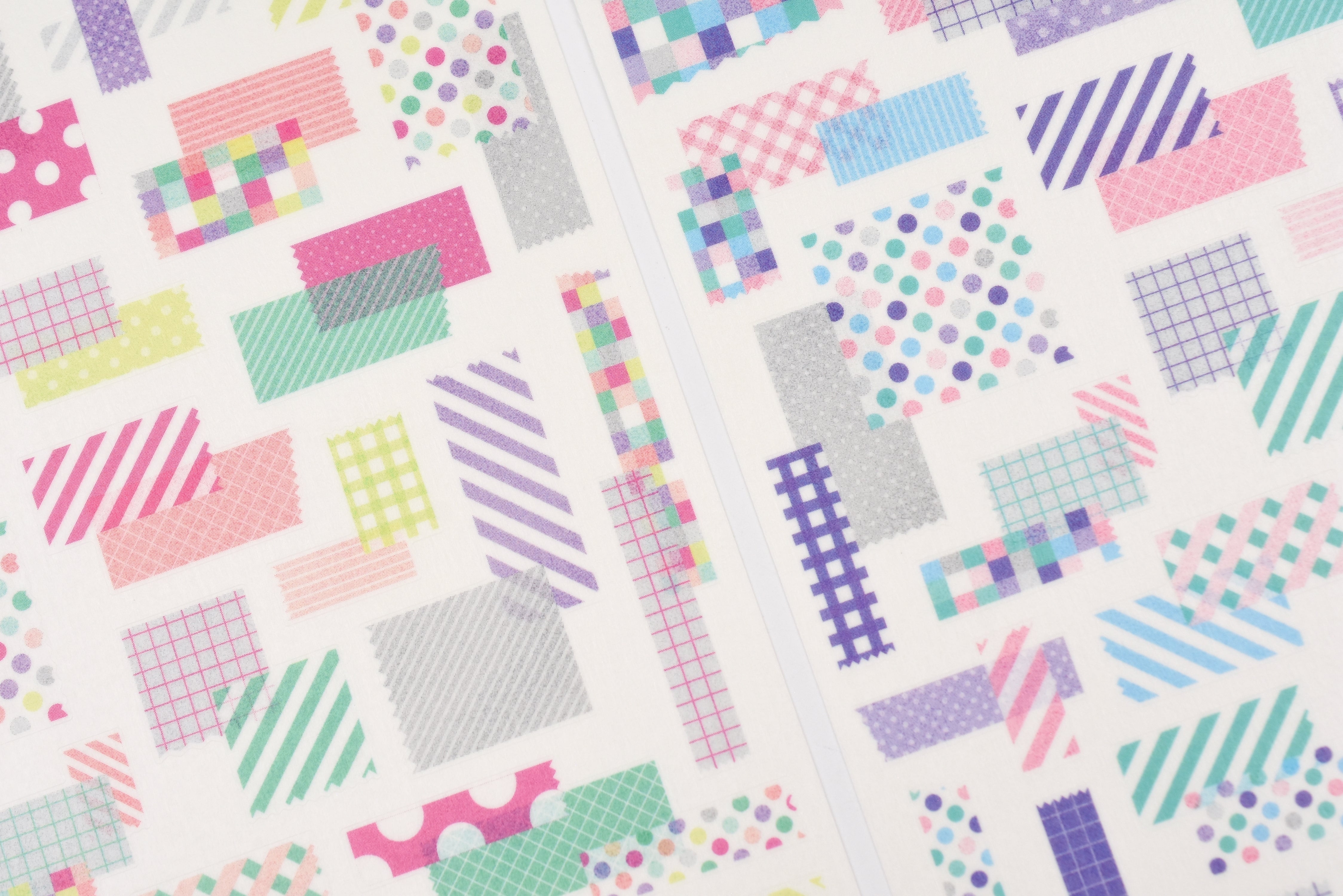 Yuru Log 2 Sheets Sticker - Collage Tape