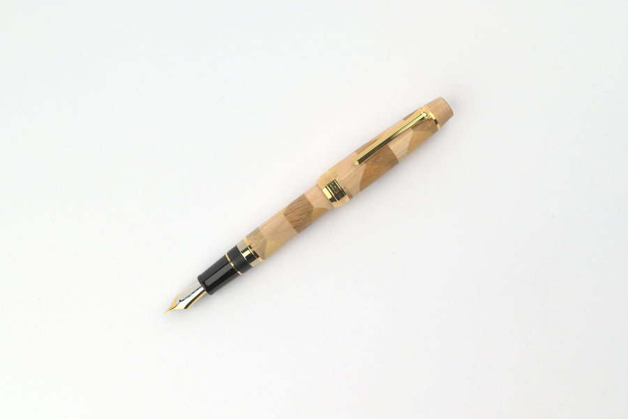 Sailor 115th Anniversary Commemorative Fountain Pen - HIROSHIMA - Yosegi Zaiku
