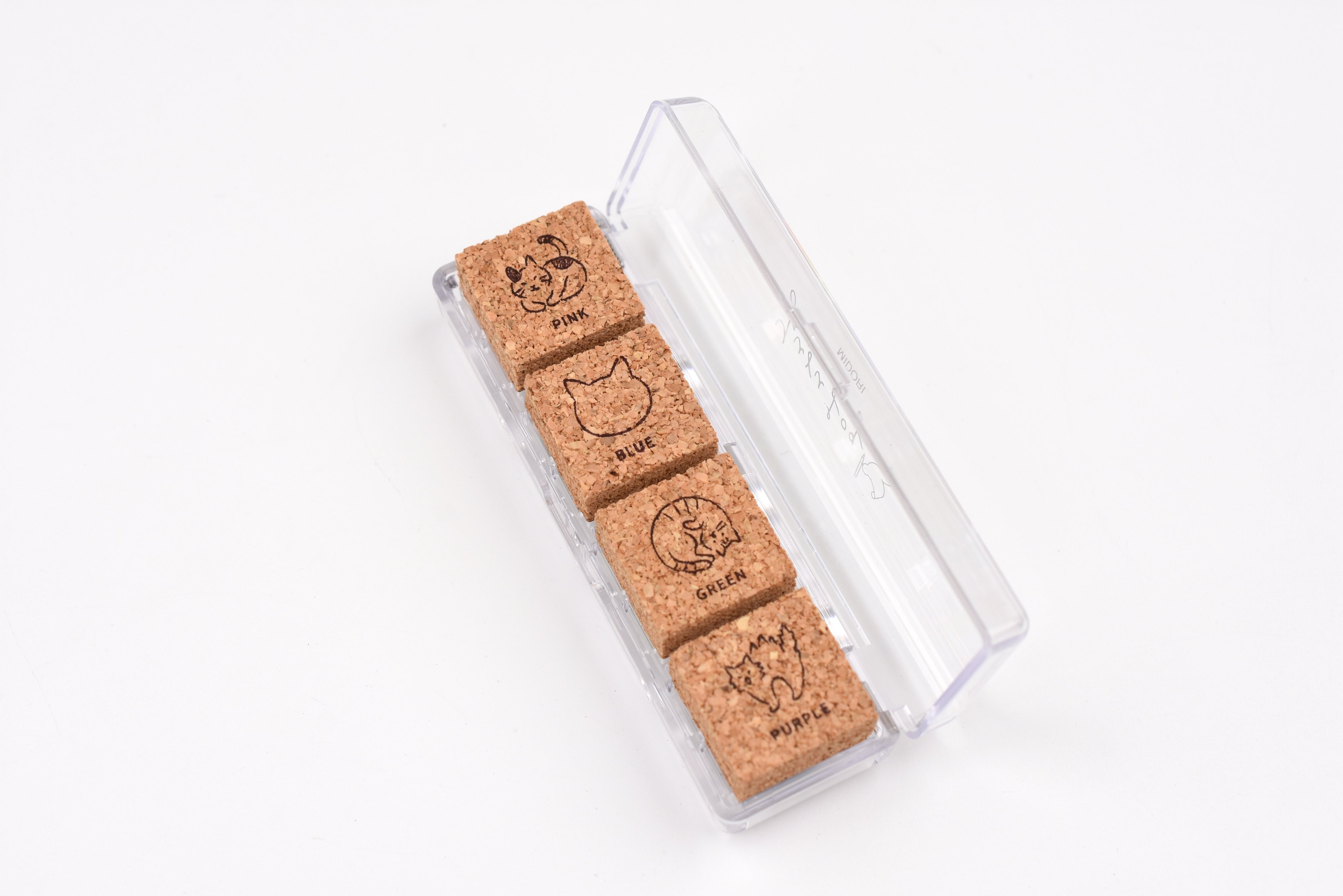 Yuru Log Paintable Stamp - Pre-Inked - Cat