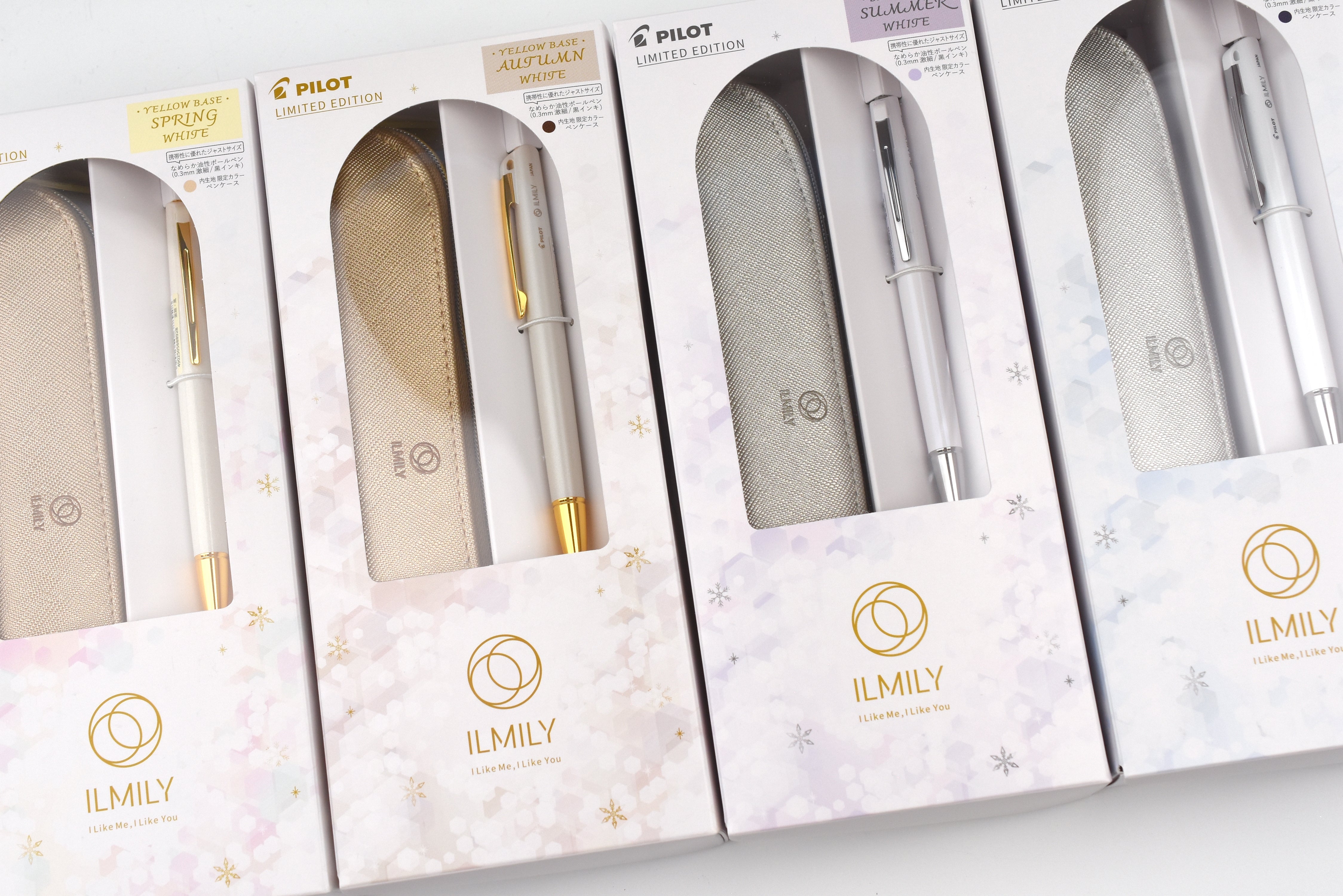 Pilot ILMILY Ballpoint Pen - White Christmas - 0.3mm - Gift Set - 2025 Limited Edition