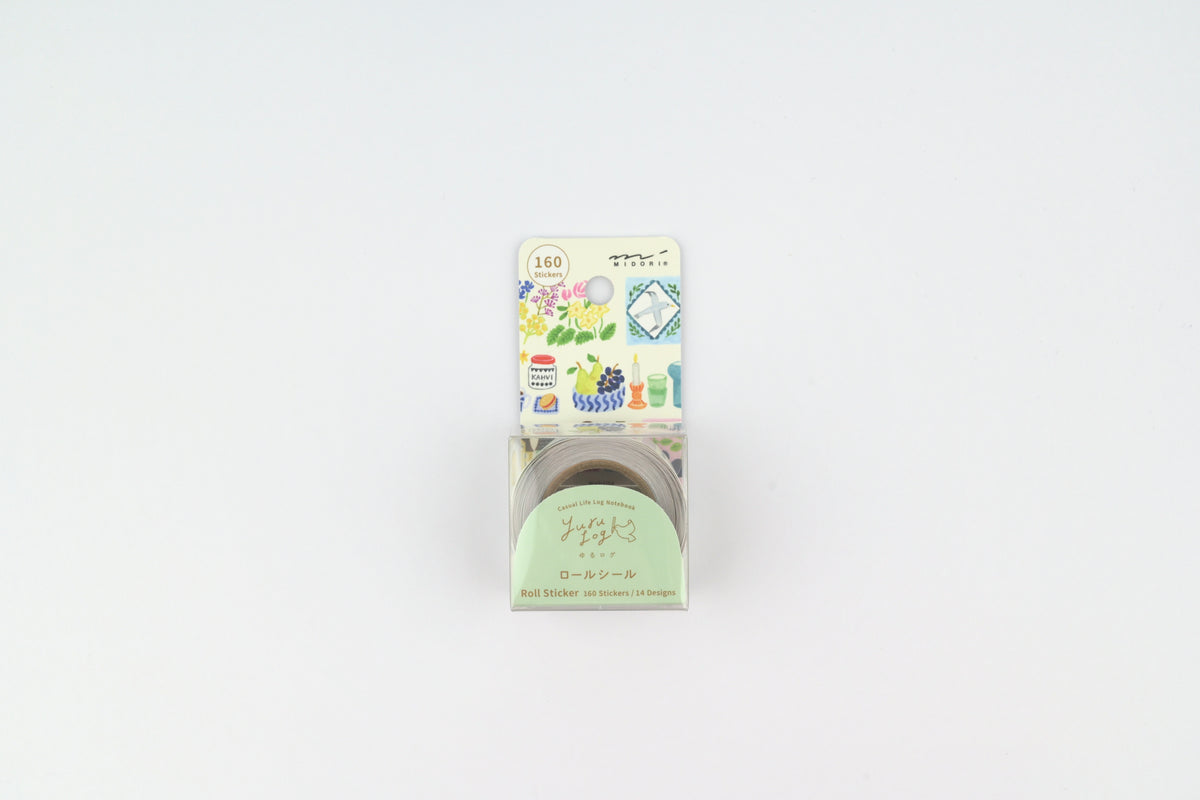 Yuru Log Roll Stickers - Stamp