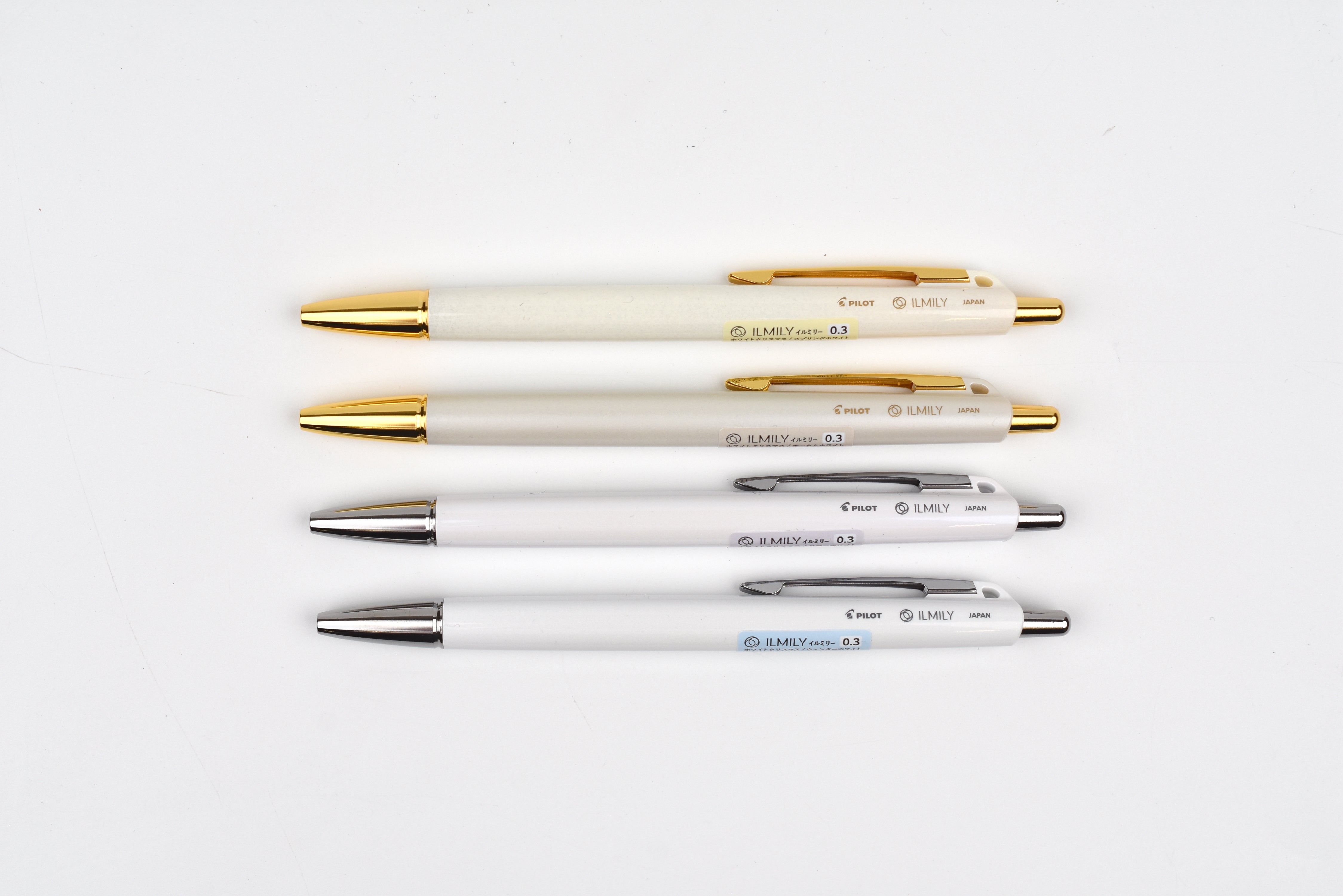 Pilot ILMILY Ballpoint Pen - White Christmas - 0.3mm - 2025 Limited Edition