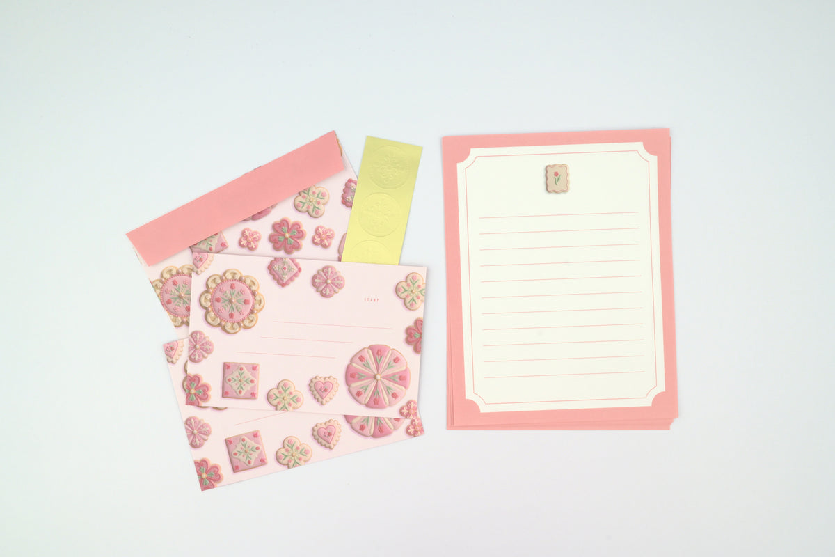 Green Flash x KUNIKA Letter Set - Pink