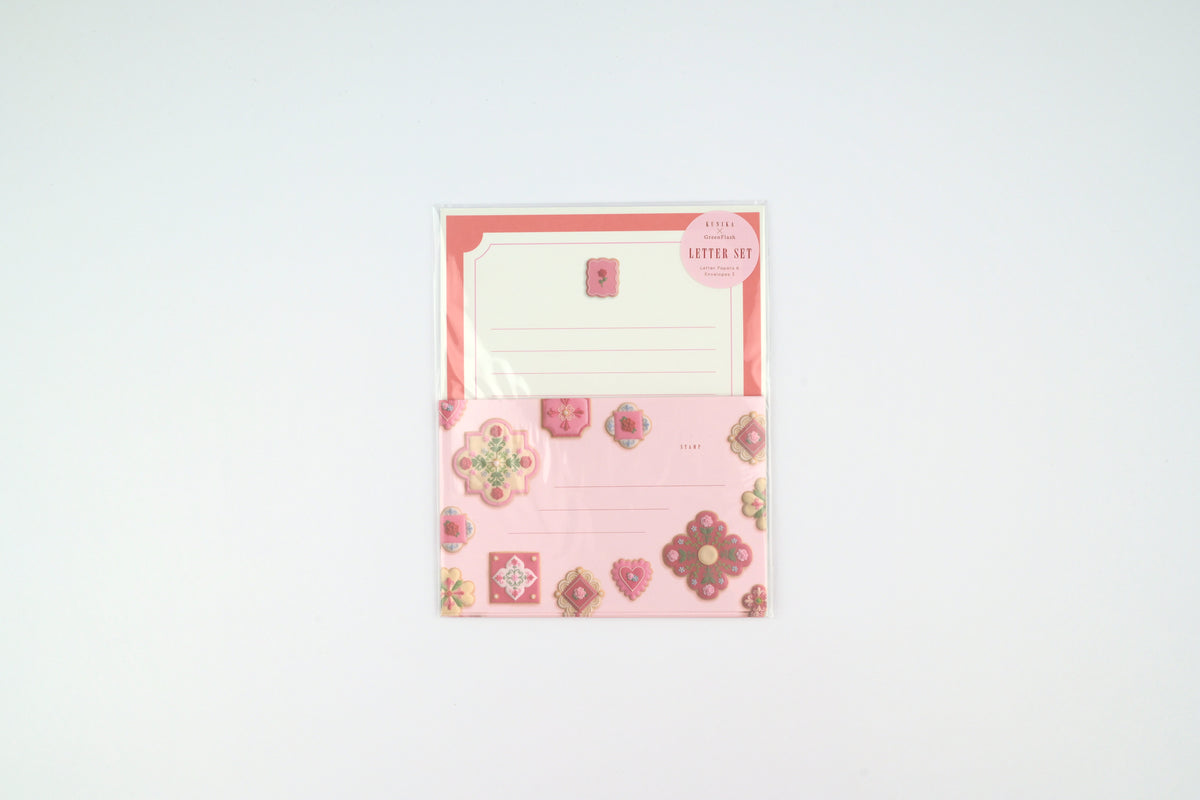 Green Flash x KUNIKA Letter Set - Red