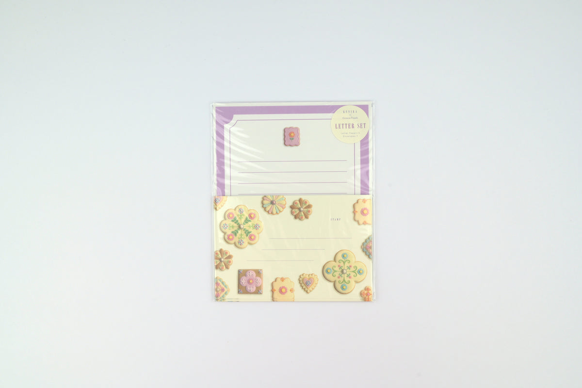Green Flash x KUNIKA Letter Set - Purple