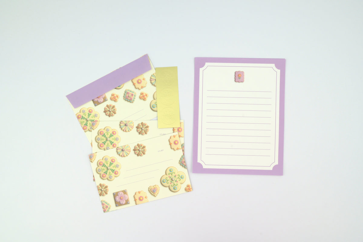 Green Flash x KUNIKA Letter Set - Purple