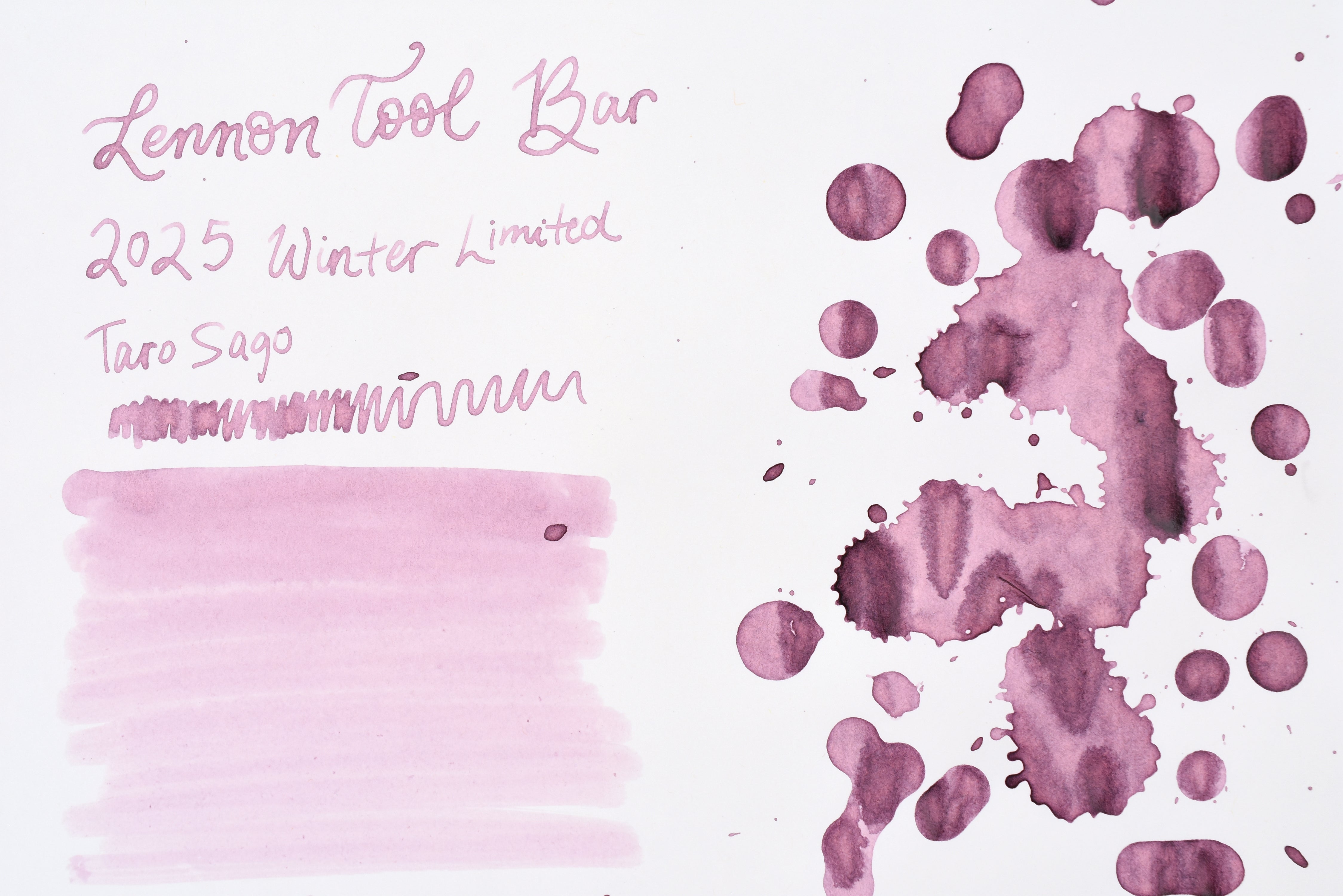 Lennon Tool Bar - 2025 Winter Limited - Winter Tonics in Taiwan - 芋頭西米露 Taro Sago