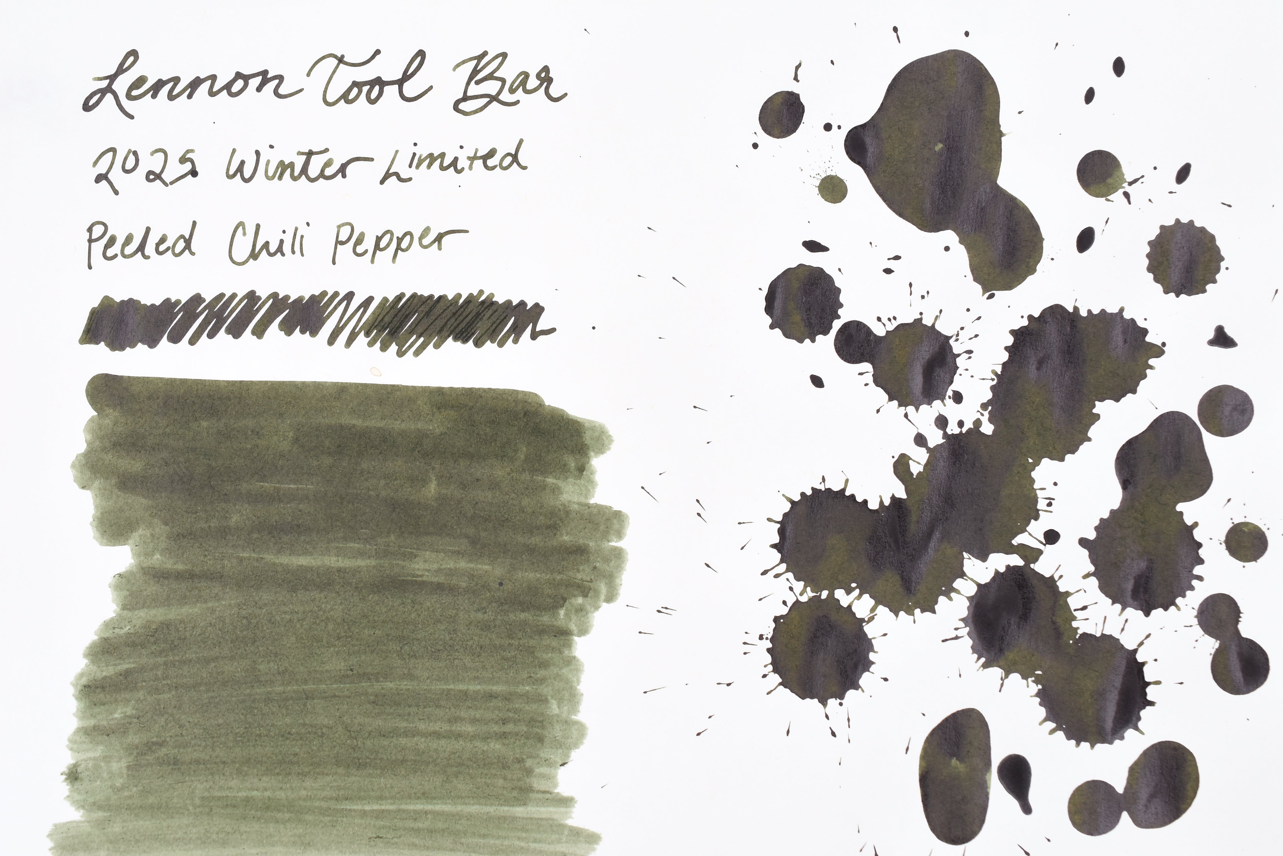 Lennon Tool Bar - 2025 Winter Limited - Winter Tonics in Taiwan - 剝皮辣椒 Peeled Chili Pepper