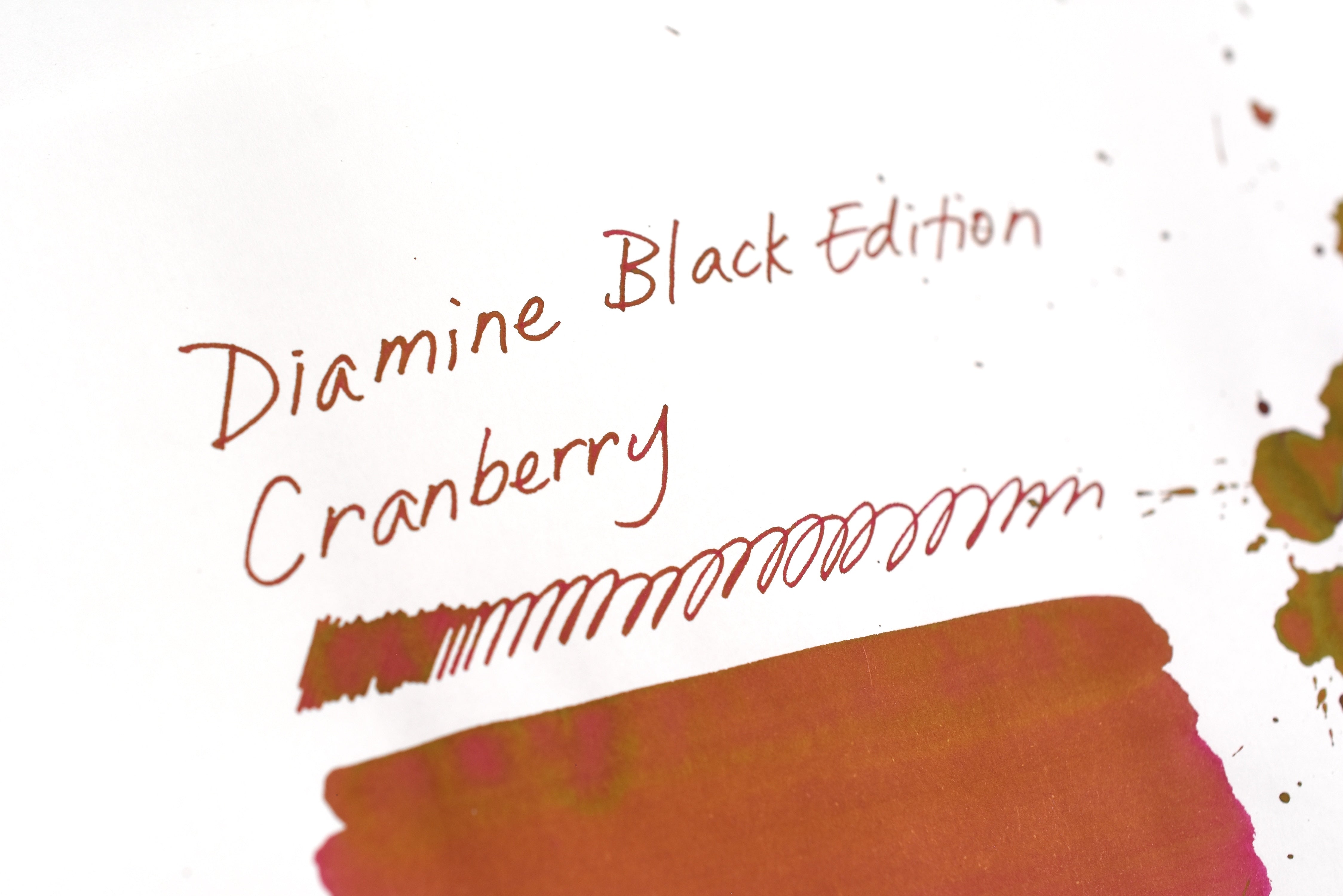 Diamine Black Edition - Standard - Cranberry