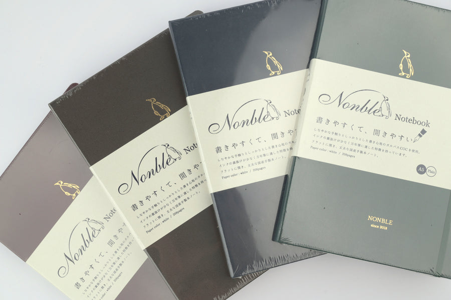 Nonble Hardcover Notebook - A5 - Plain