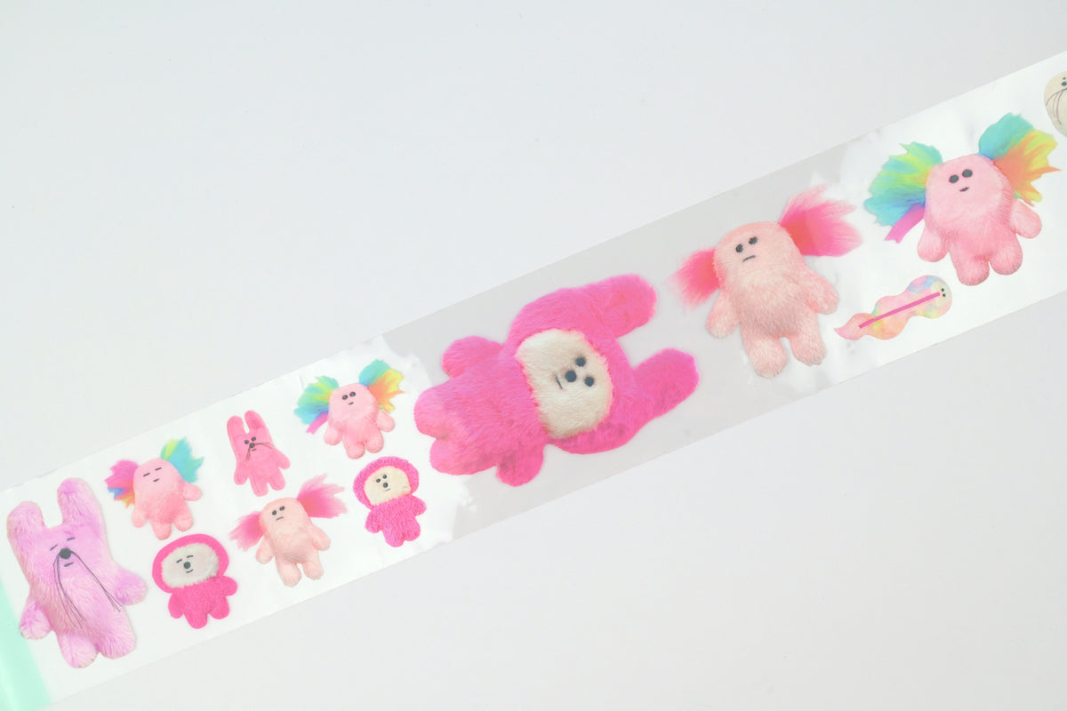 Komamono Creative x Tokeko Zakkaten Clear Roll Sticker