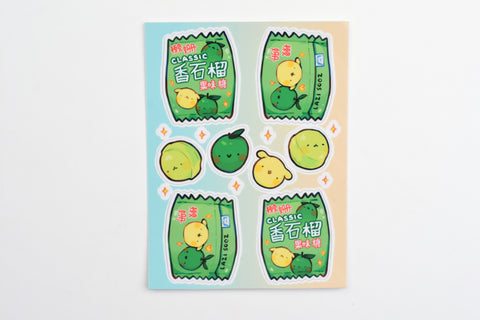 Lazi Sooz Asian Candy Nostalgia Sticker Sheets