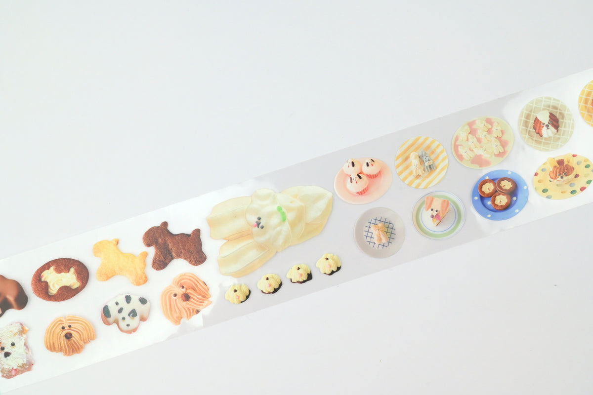 Komamono Creative x Maison terrier Clear Roll Sticker
