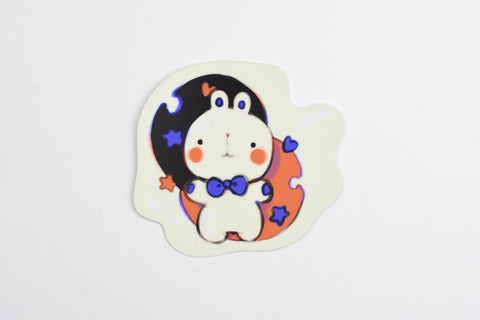 Lazi Sooz White Rabbit Sticker