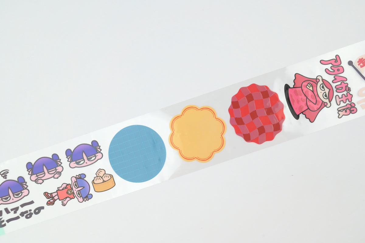 Komamono Creative x Ayano Shibayama Clear Roll Sticker