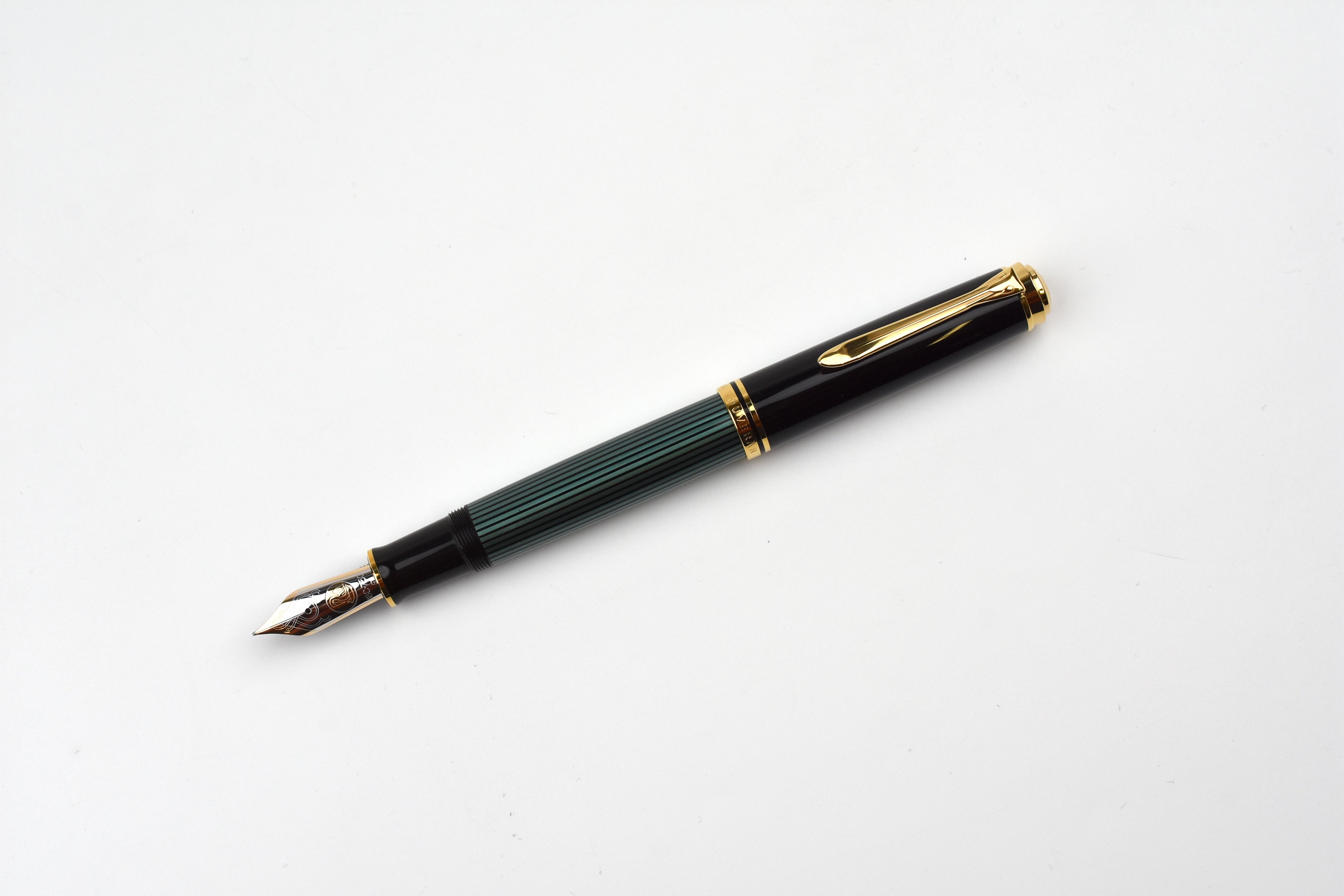 Pelikan M1000 Fountain Pen - Souverän - Black-Green