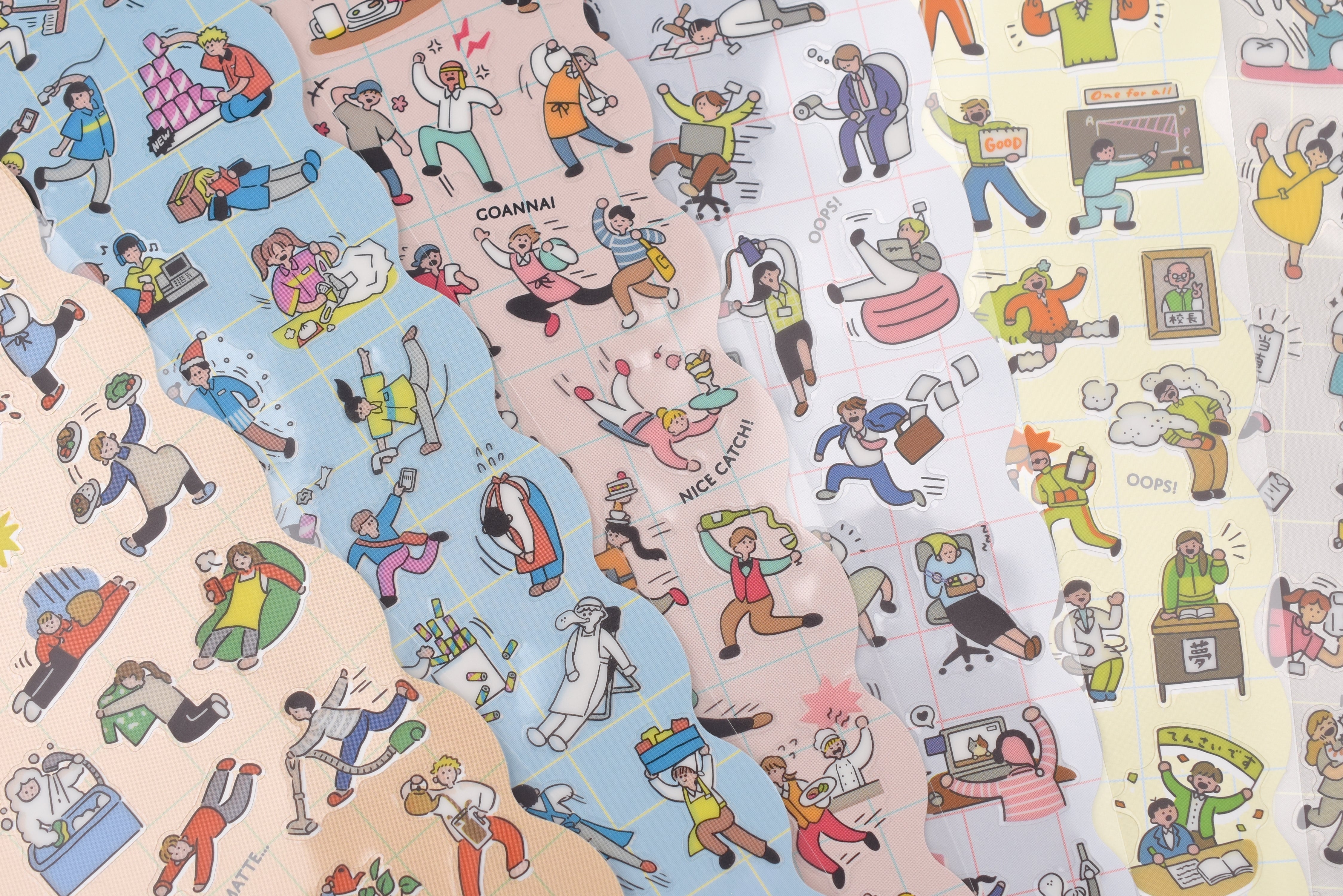 Mind Wave Sticker Sheet - Comical Life